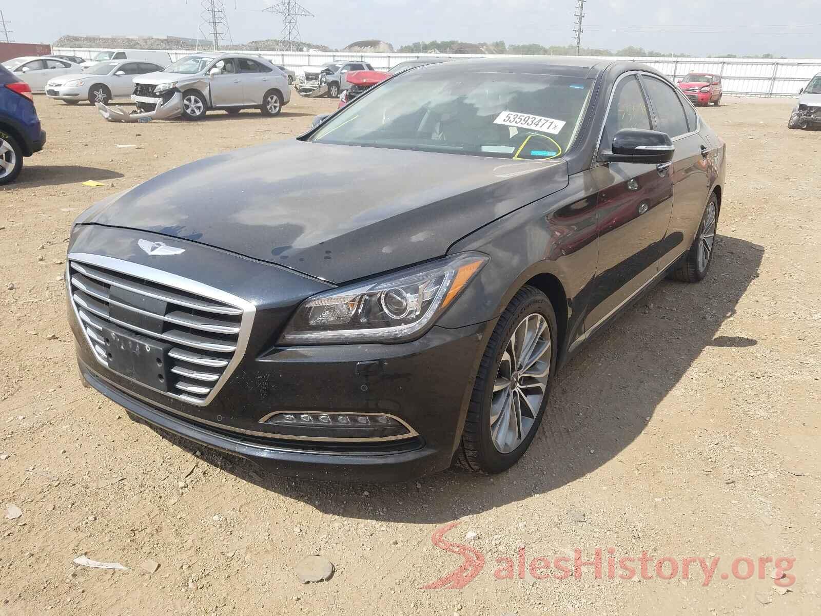 KMHGN4JE8GU140698 2016 HYUNDAI GENESIS