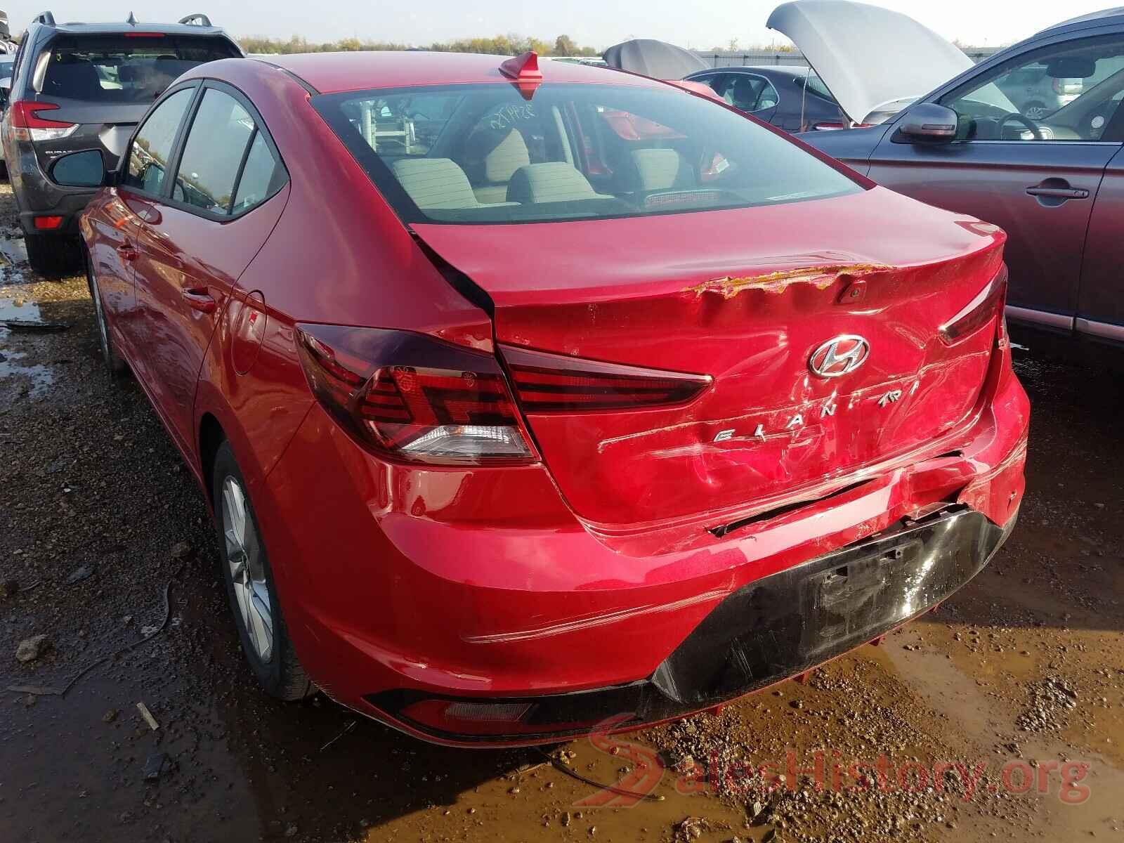 5NPD84LFXLH584190 2020 HYUNDAI ELANTRA