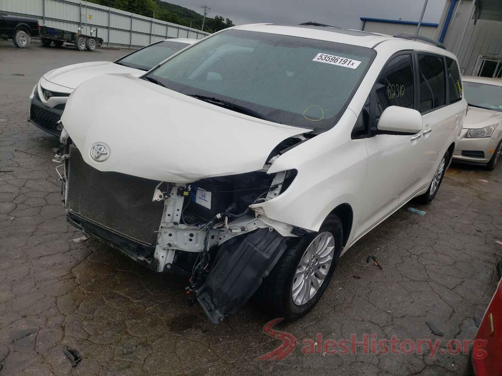 5TDYZ3DC5HS855655 2017 TOYOTA SIENNA