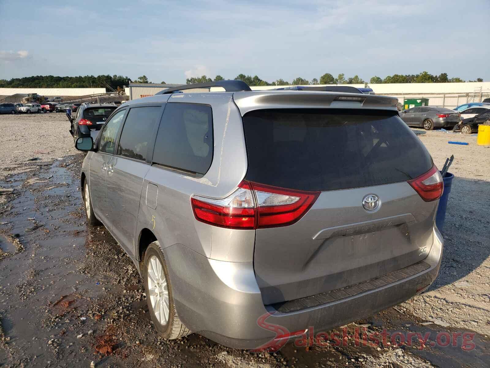 5TDJZ3DC2HS150457 2017 TOYOTA SIENNA