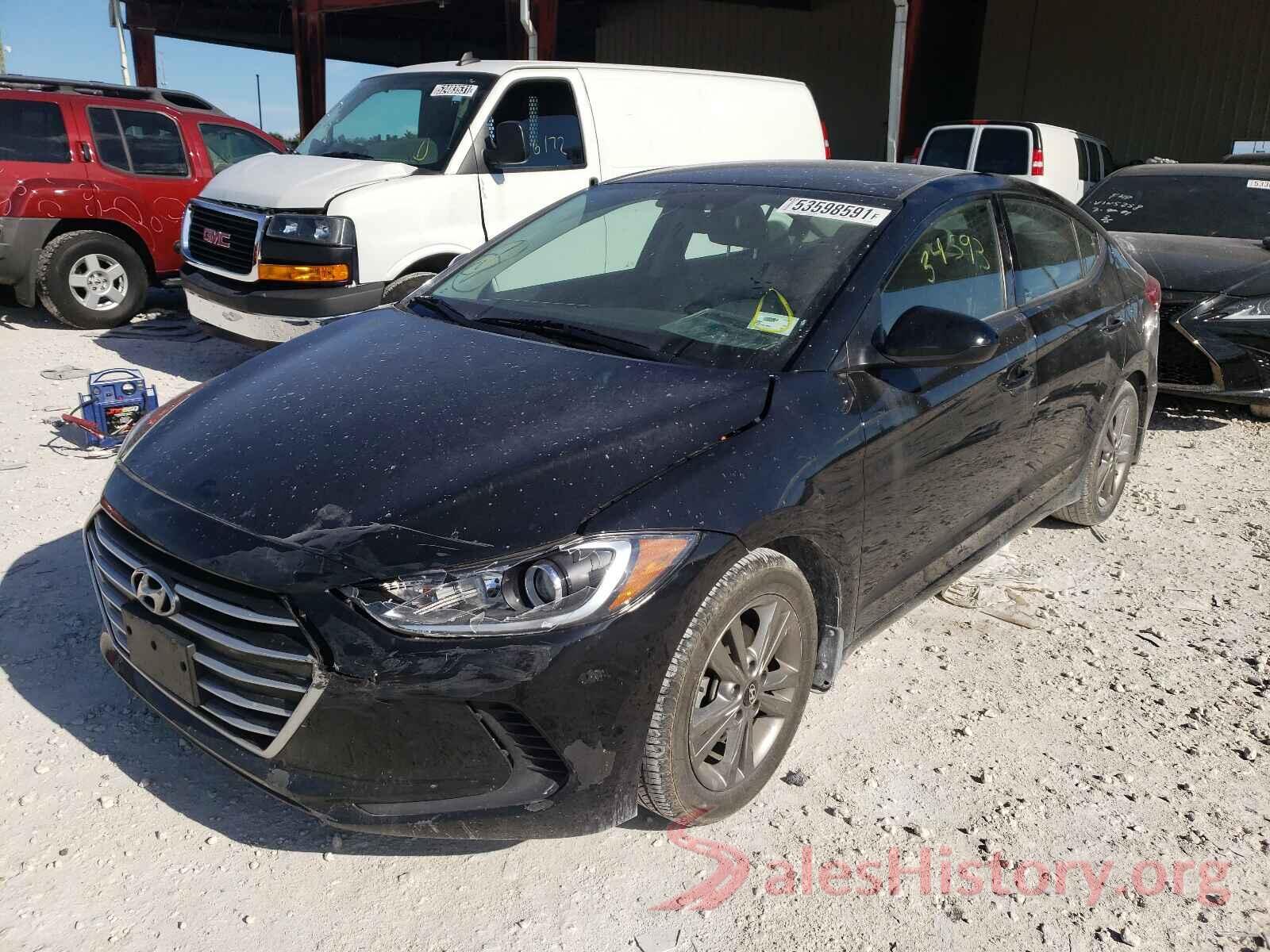 5NPD84LF4HH196587 2017 HYUNDAI ELANTRA