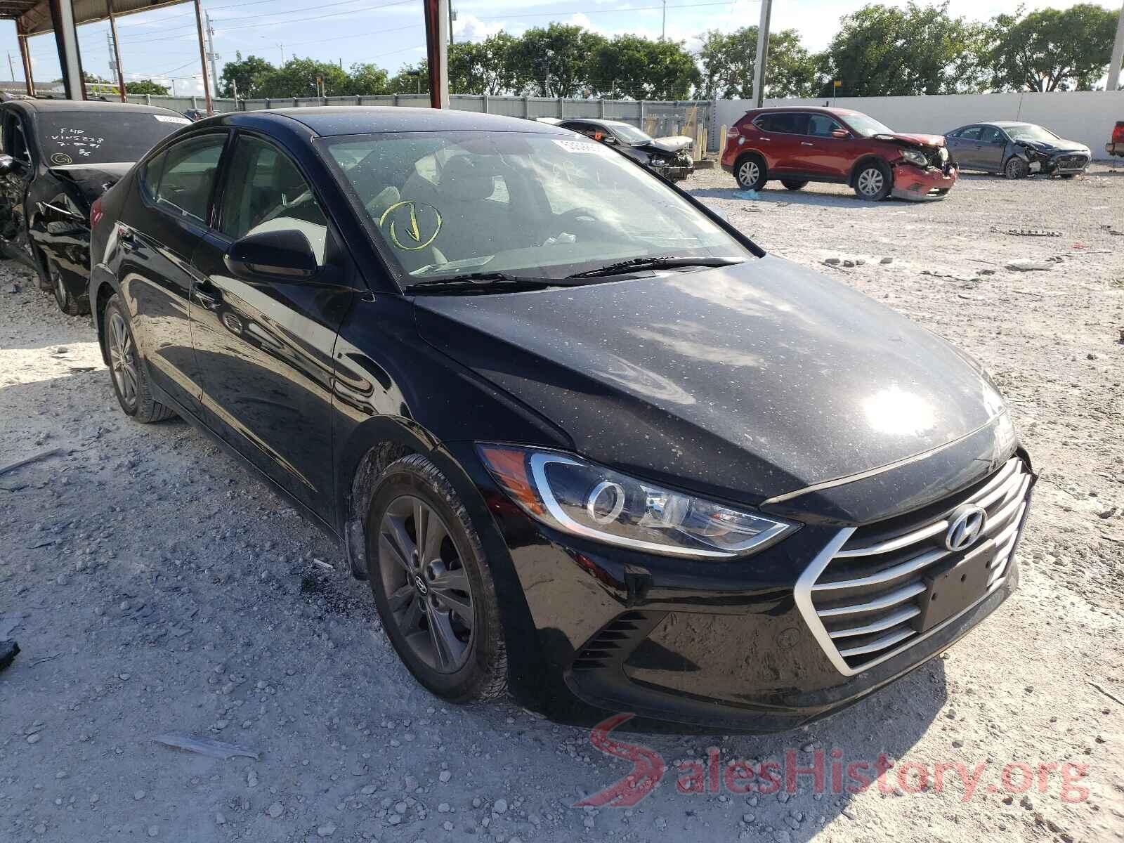 5NPD84LF4HH196587 2017 HYUNDAI ELANTRA