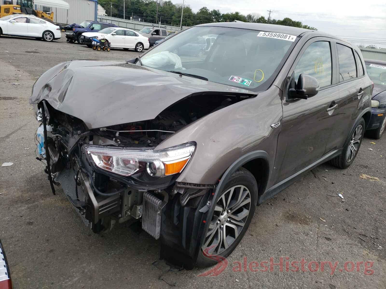 JA4AP3AU1HZ068621 2017 MITSUBISHI OUTLANDER