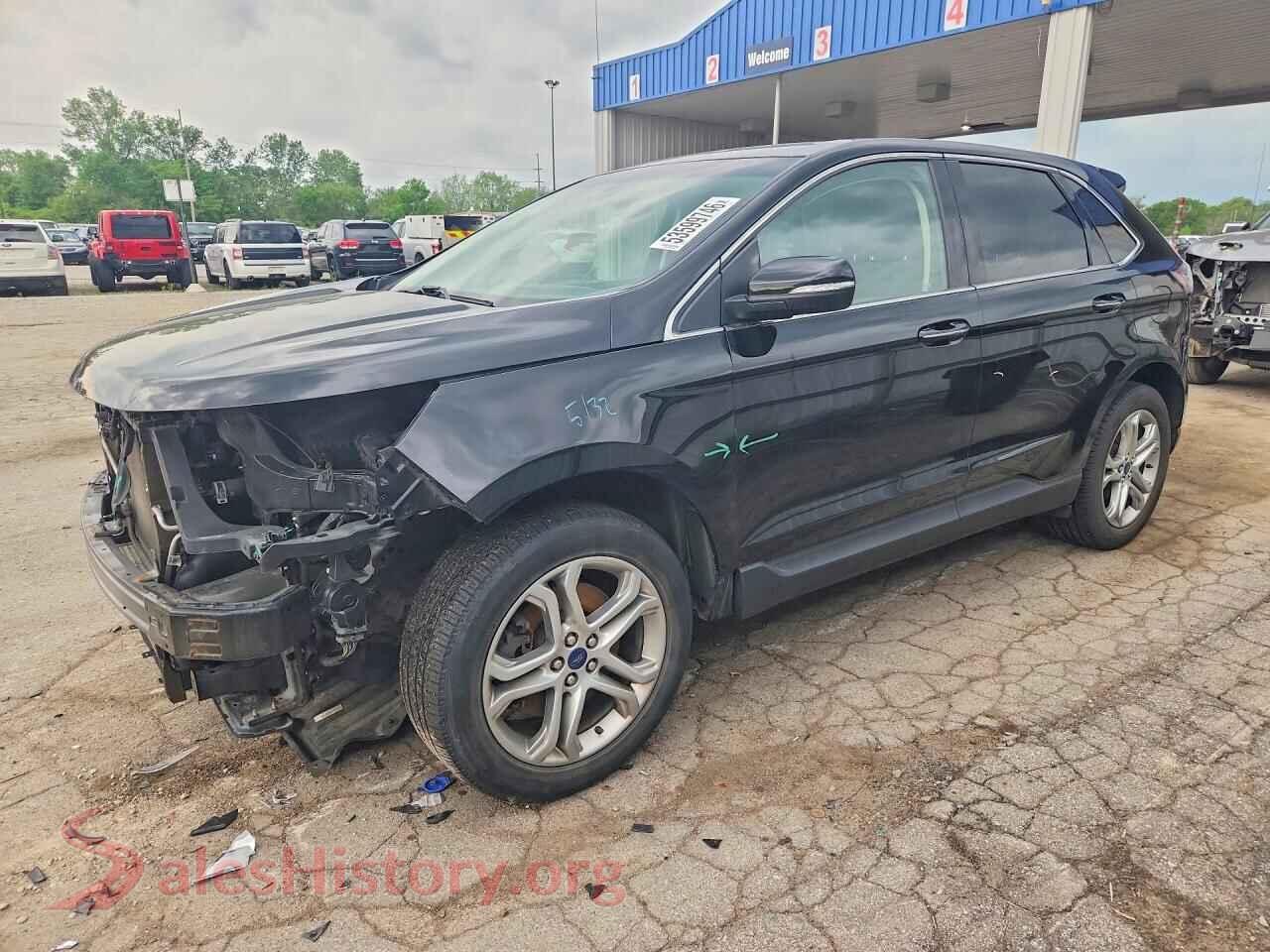 2FMPK4K92HBB20139 2017 FORD EDGE