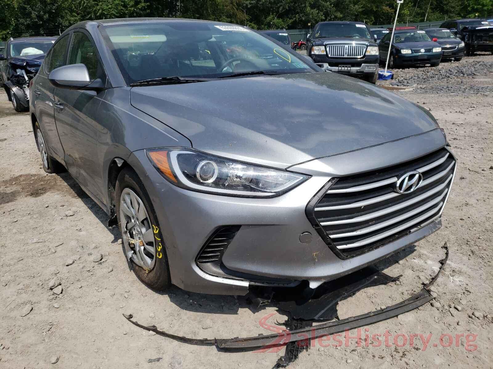 KMHD74LF0JU677463 2018 HYUNDAI ELANTRA