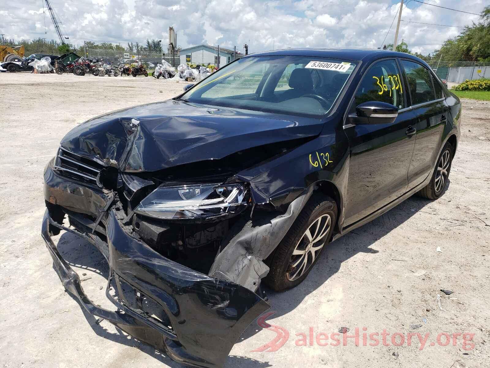 3VWDB7AJ5HM242168 2017 VOLKSWAGEN JETTA