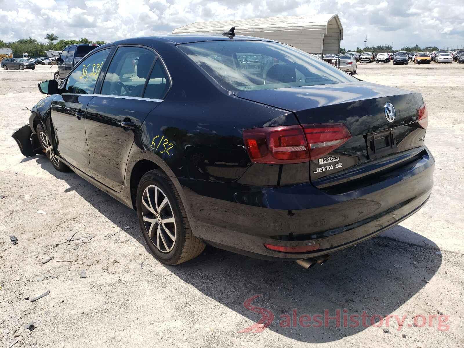 3VWDB7AJ5HM242168 2017 VOLKSWAGEN JETTA