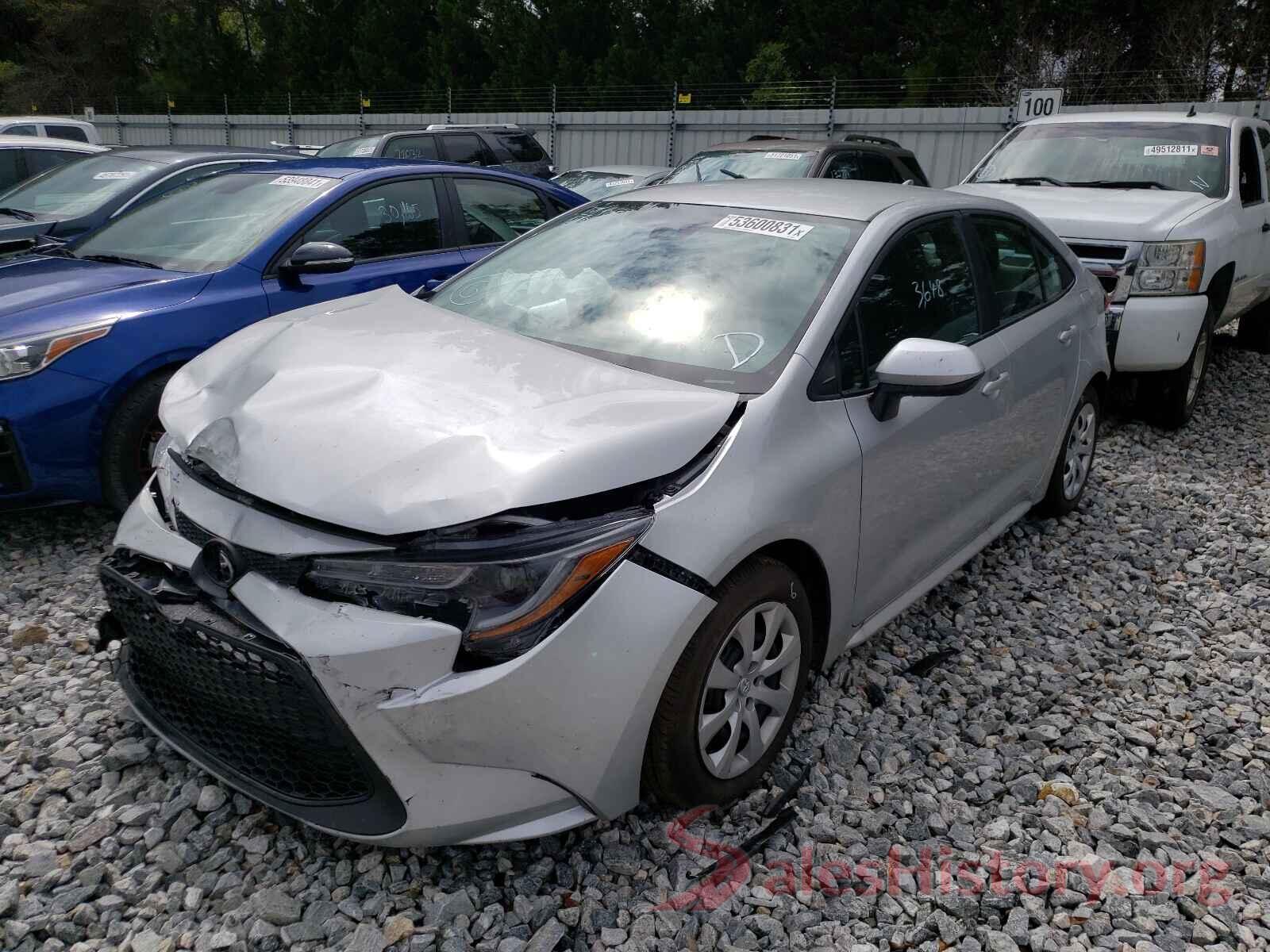 5YFEPMAE1MP258459 2021 TOYOTA COROLLA