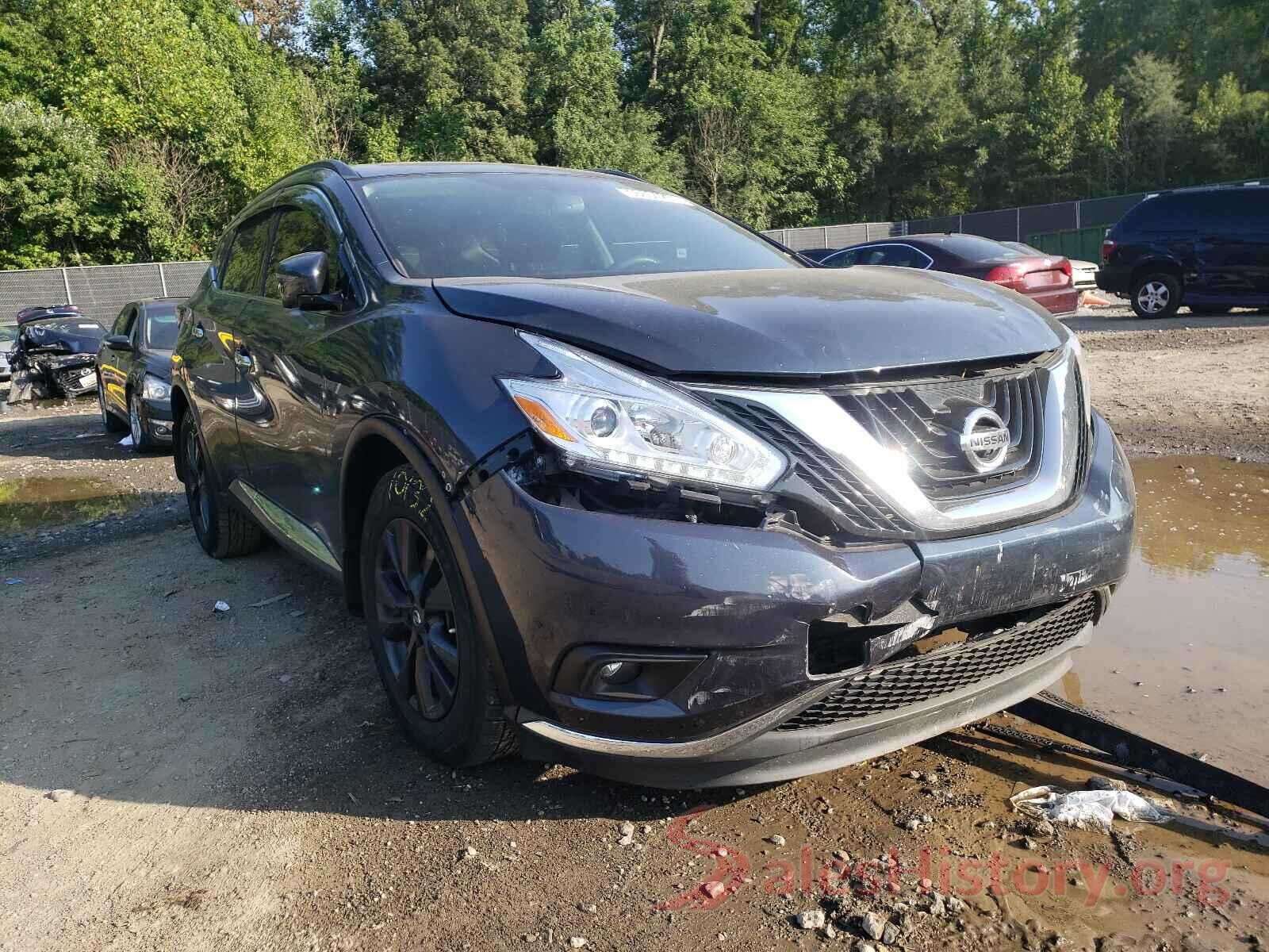 5N1AZ2MH2HN189623 2017 NISSAN MURANO