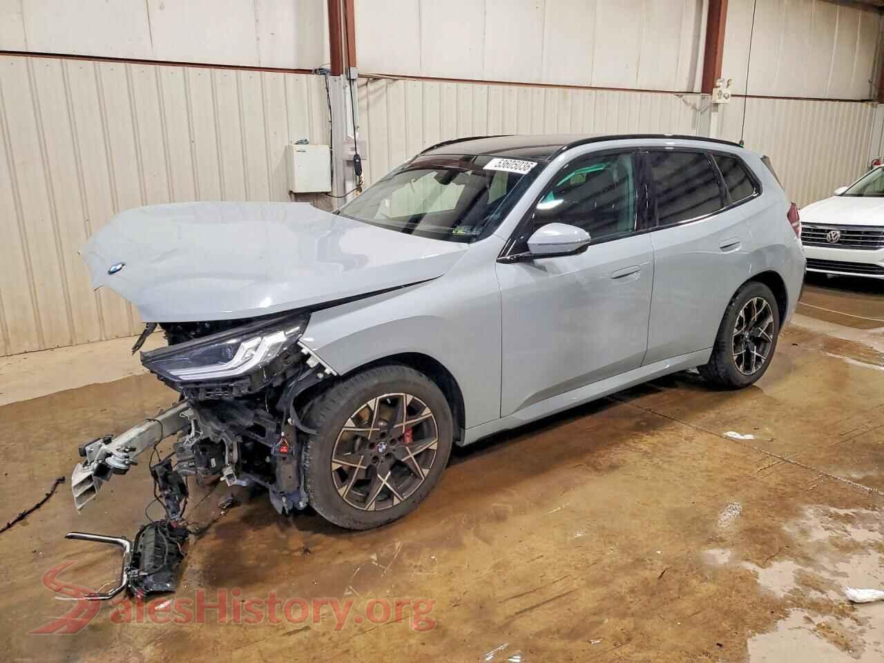 2025 BMW X3 VIN 5UX53GP05S9138688, auction photo