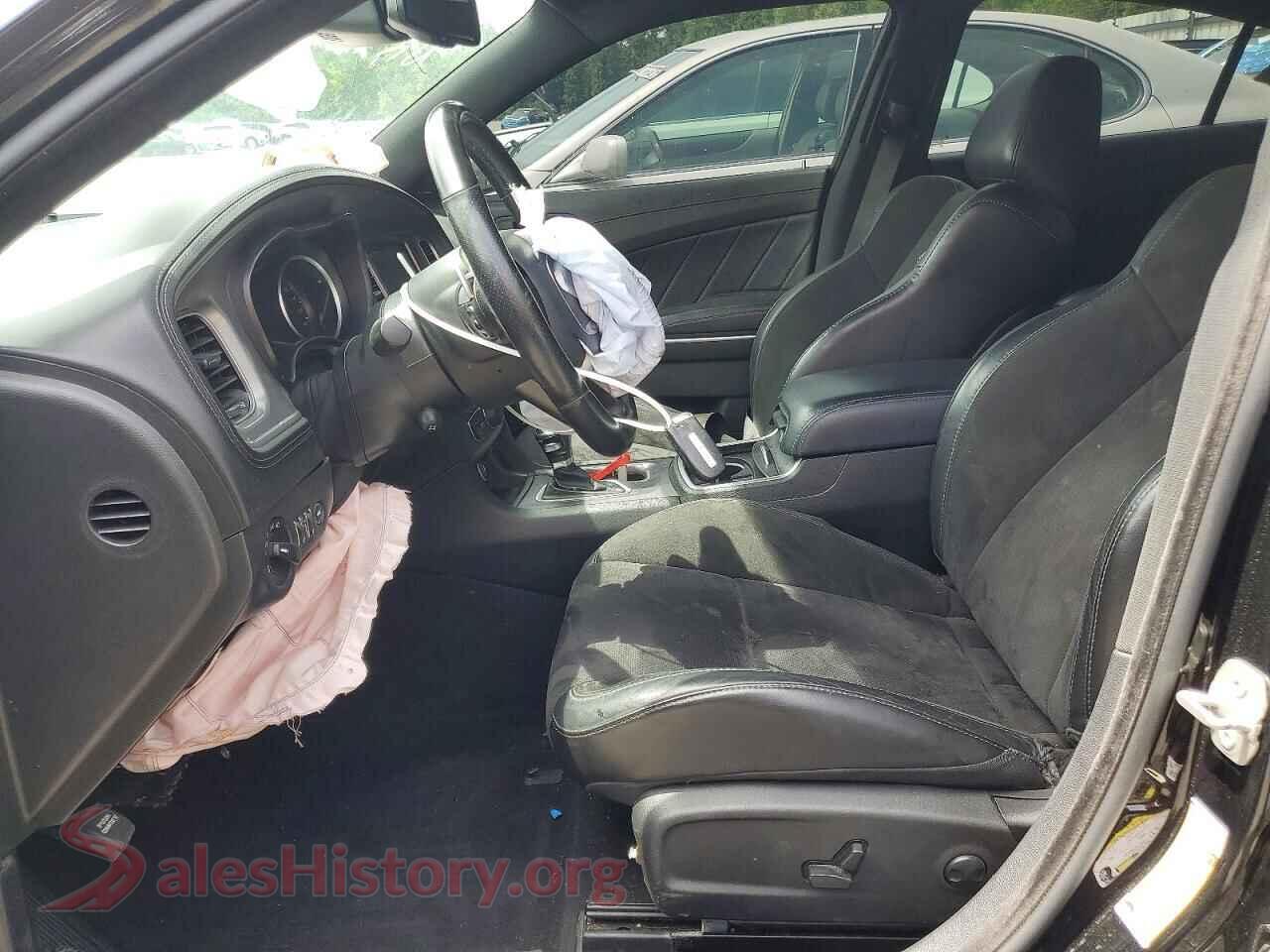 2023 DODGE CHARGER VIN 2C3CDXGJXPH671016, engine bay