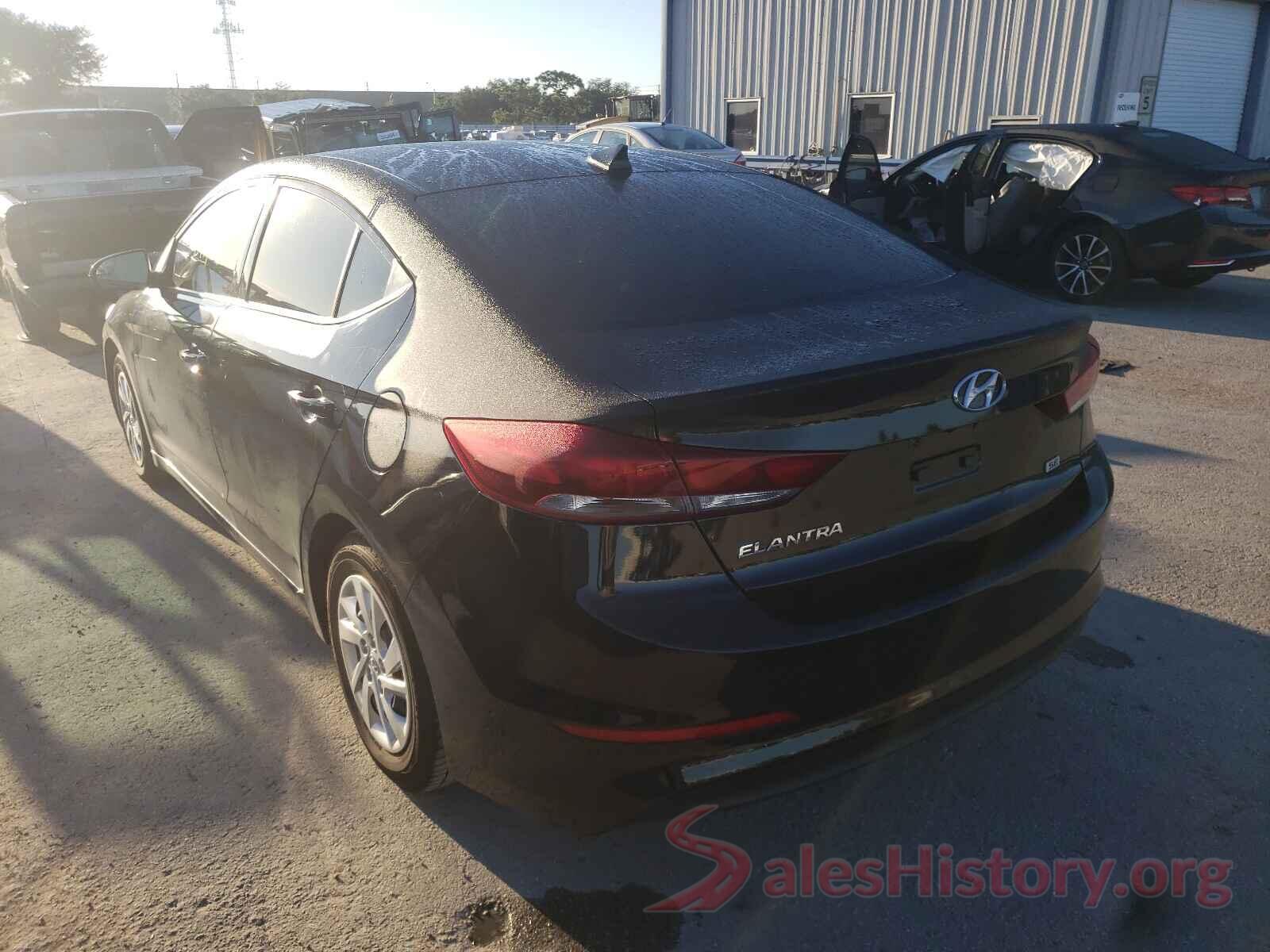 5NPD74LF2JH379611 2018 HYUNDAI ELANTRA