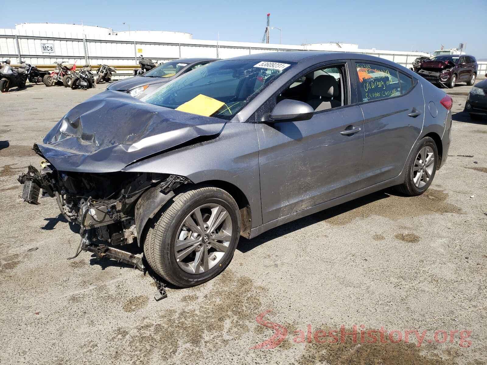 5NPD84LF2JH345181 2018 HYUNDAI ELANTRA