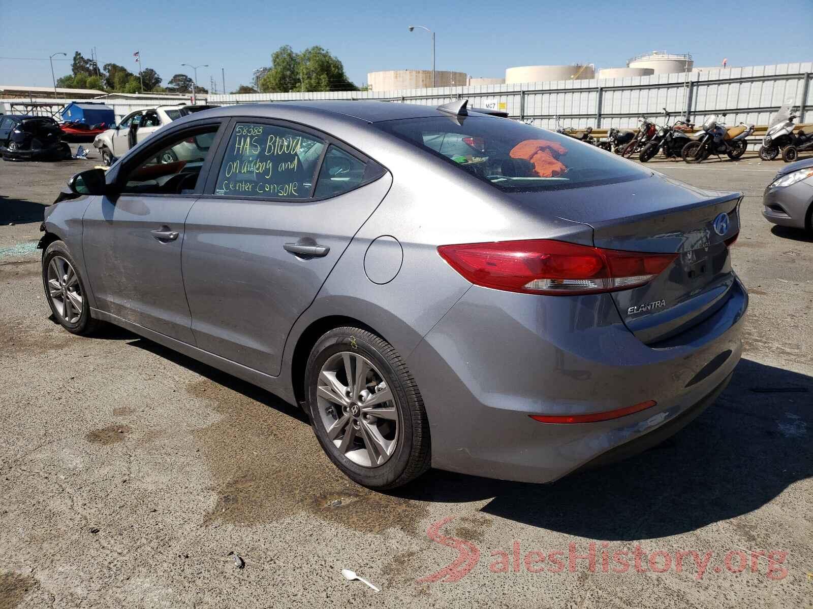 5NPD84LF2JH345181 2018 HYUNDAI ELANTRA