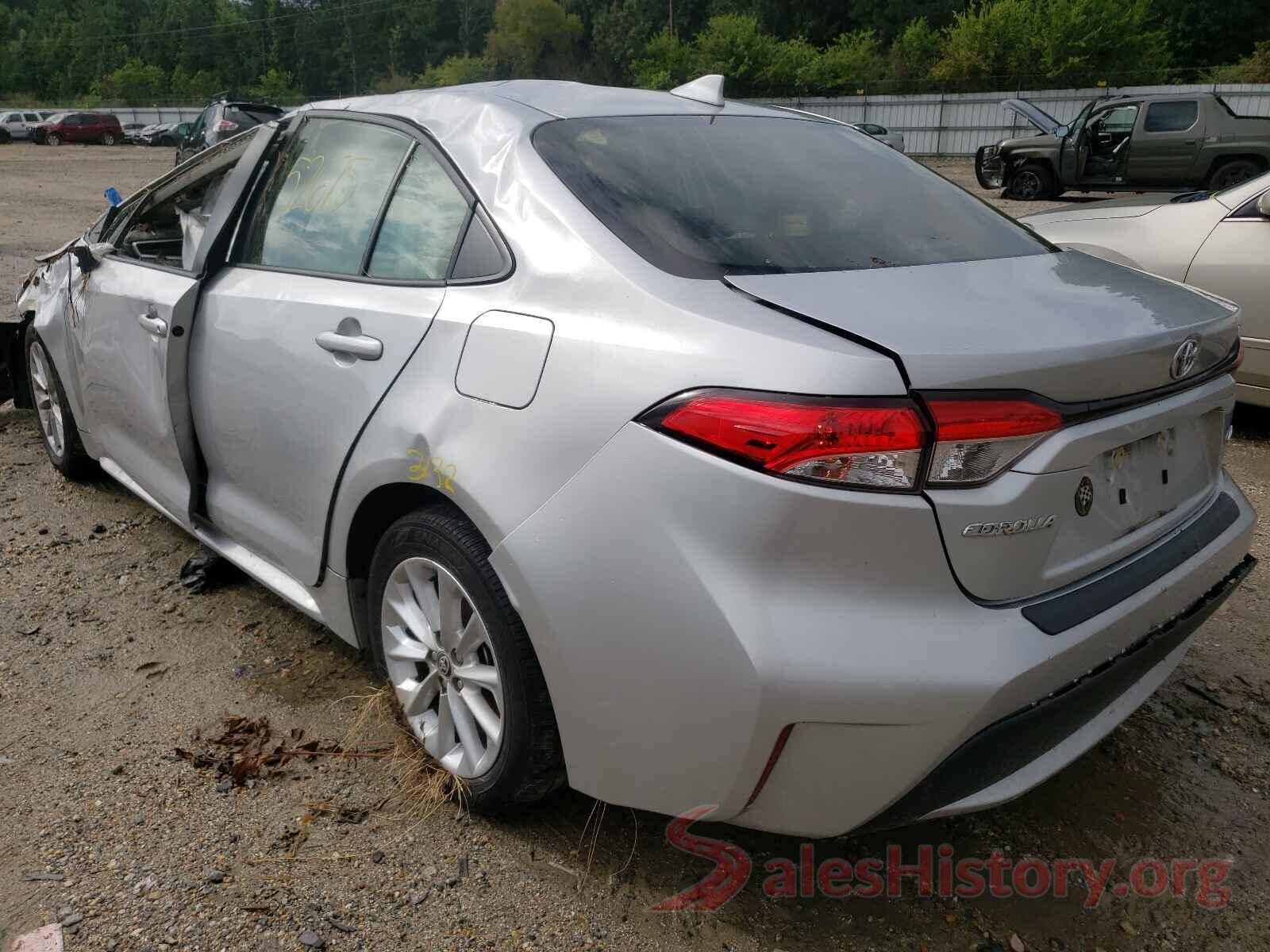 JTDHPRAE0LJ070996 2020 TOYOTA COROLLA