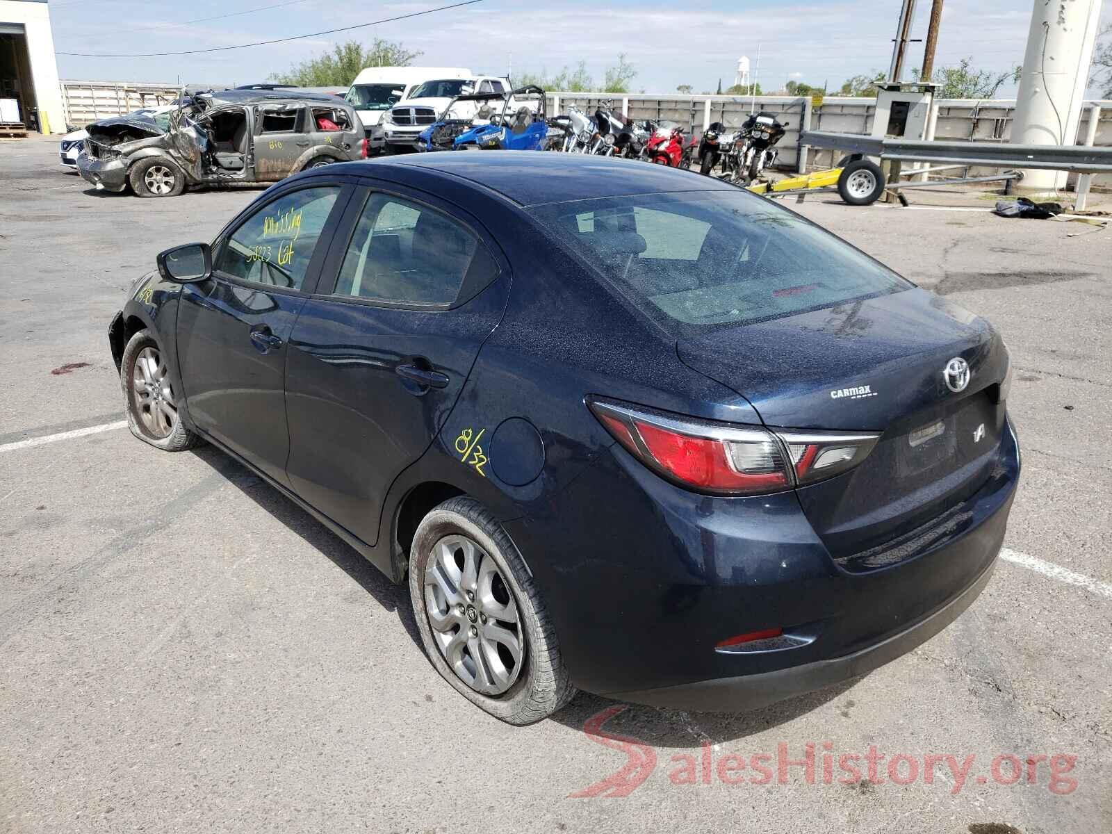 3MYDLBYV1HY174764 2017 TOYOTA YARIS