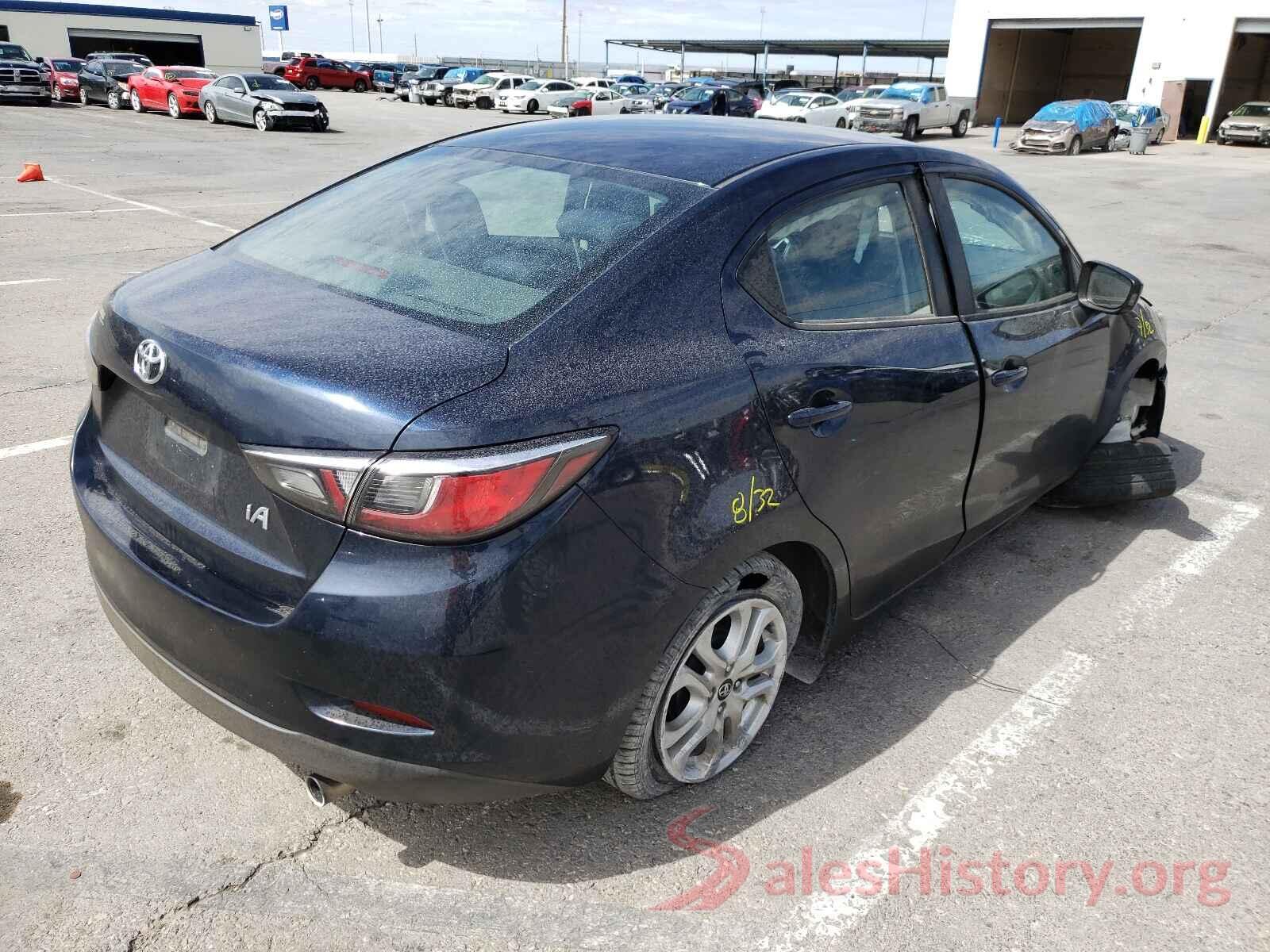 3MYDLBYV1HY174764 2017 TOYOTA YARIS