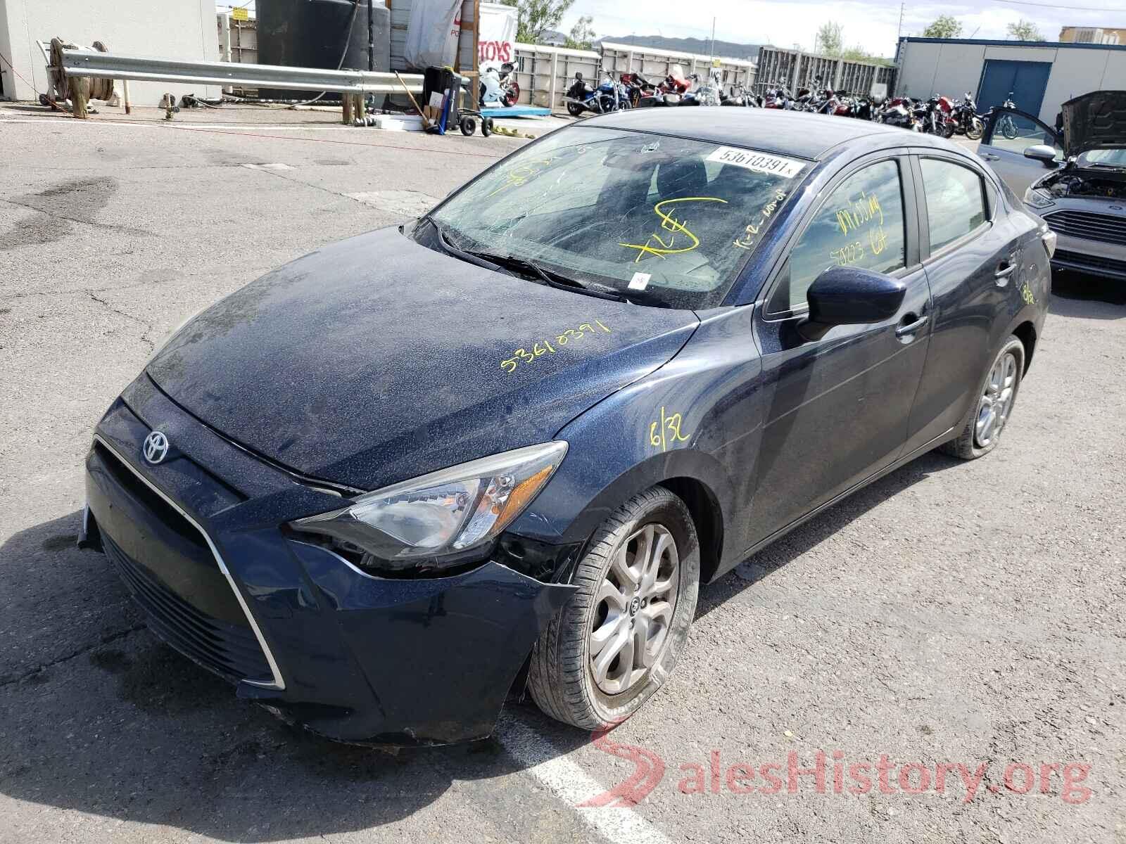 3MYDLBYV1HY174764 2017 TOYOTA YARIS