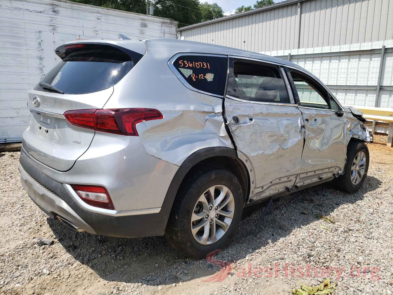 5NMS3CAD3LH237556 2020 HYUNDAI SANTA FE