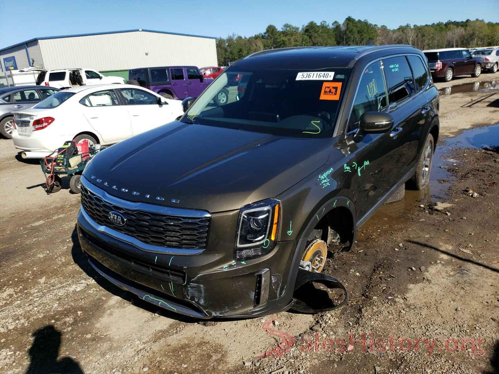 5XYP64HCXMG107785 2021 KIA TELLURIDE