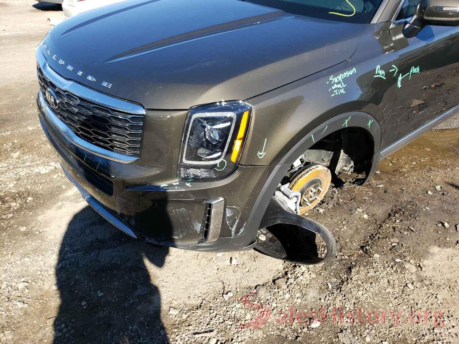 5XYP64HCXMG107785 2021 KIA TELLURIDE