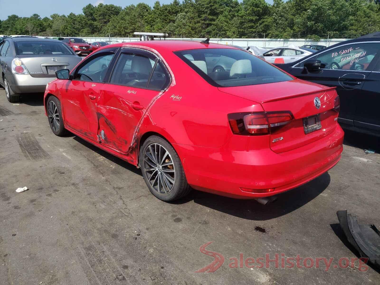 3VWD17AJ7GM216592 2016 VOLKSWAGEN JETTA