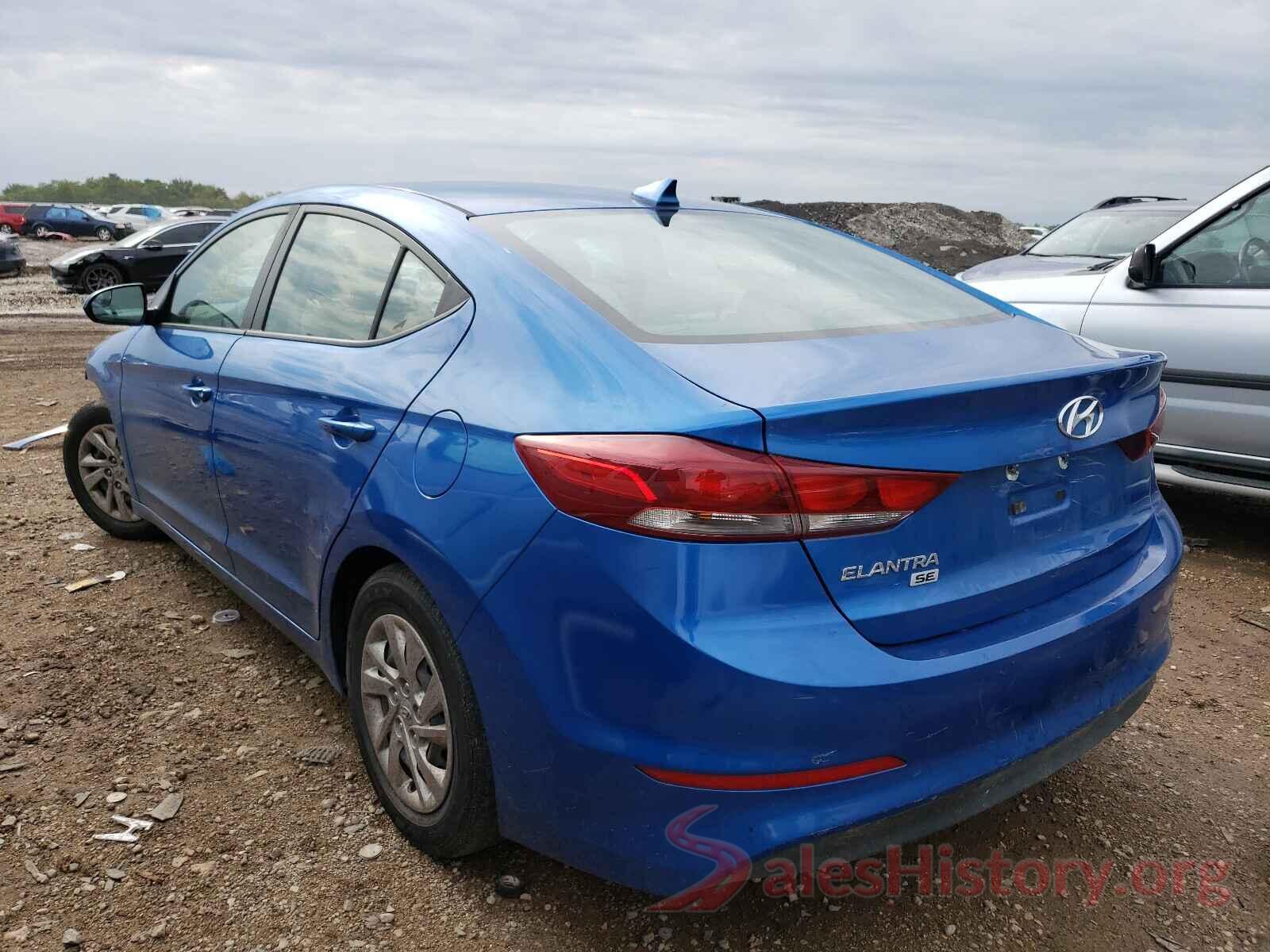 KMHD74LF2HU363923 2017 HYUNDAI ELANTRA