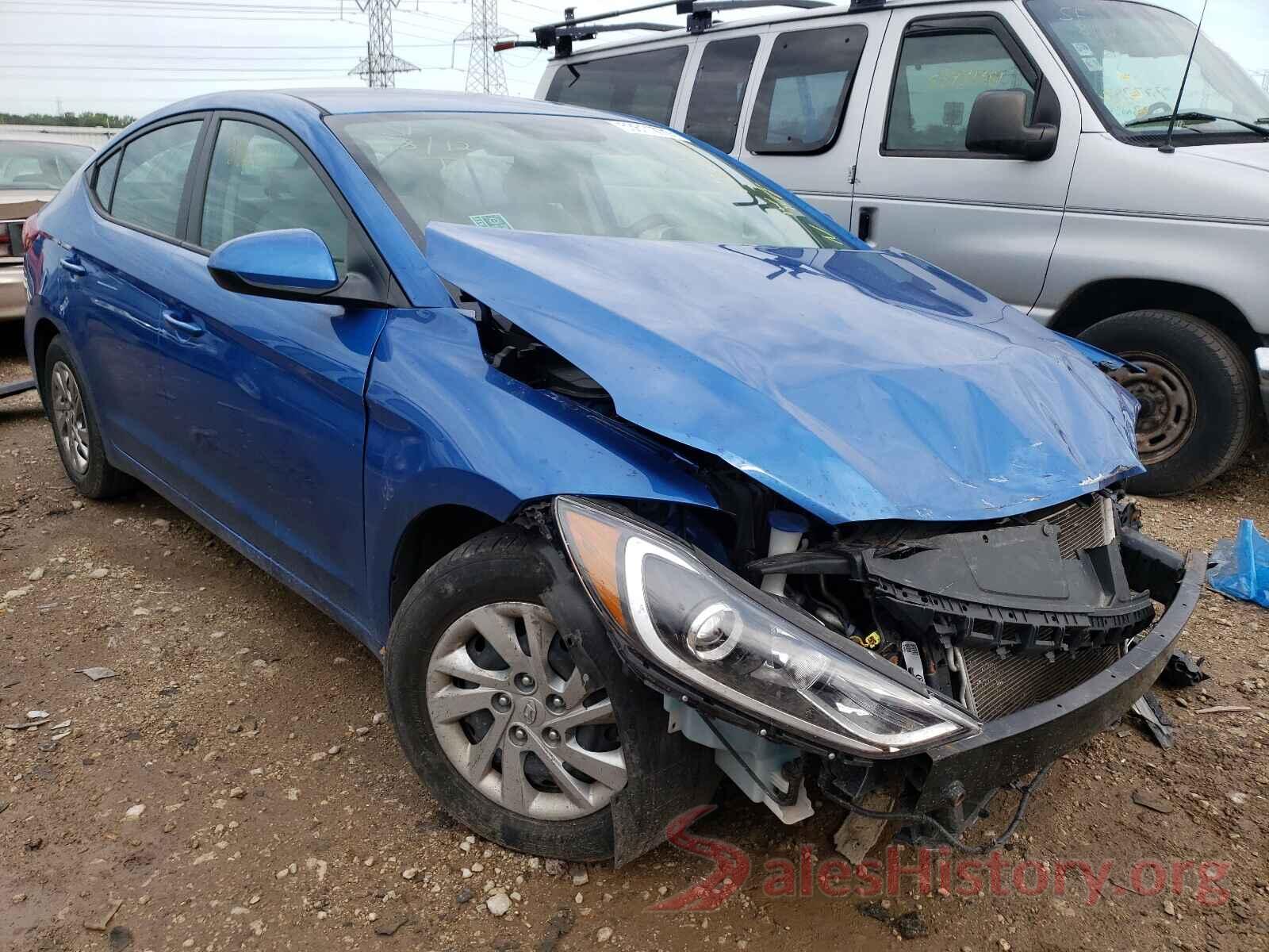 KMHD74LF2HU363923 2017 HYUNDAI ELANTRA