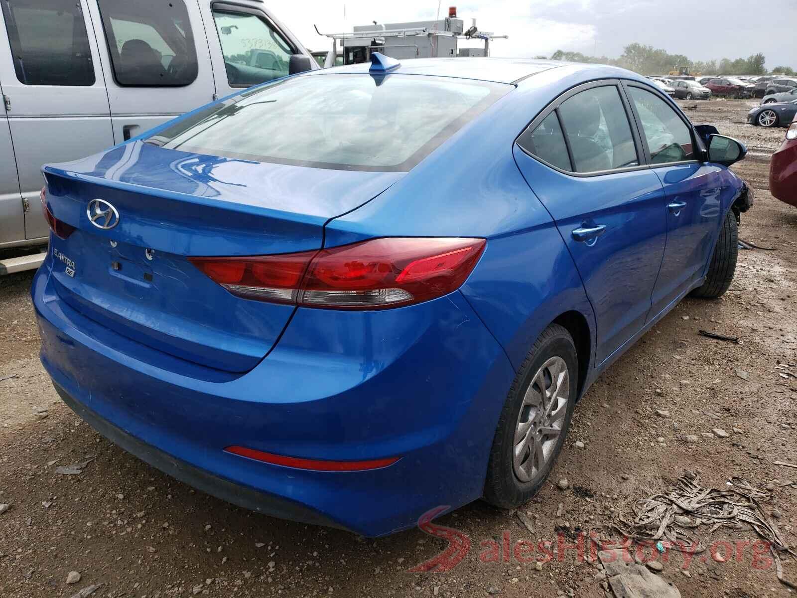 KMHD74LF2HU363923 2017 HYUNDAI ELANTRA