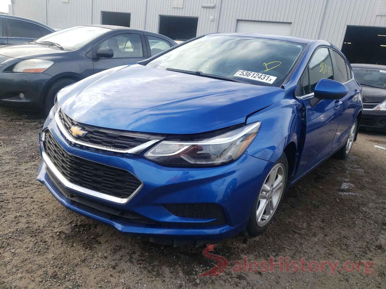 3G1BE6SMXJS589123 2018 CHEVROLET CRUZE