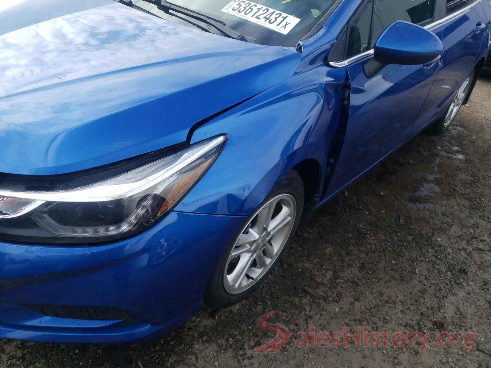 3G1BE6SMXJS589123 2018 CHEVROLET CRUZE