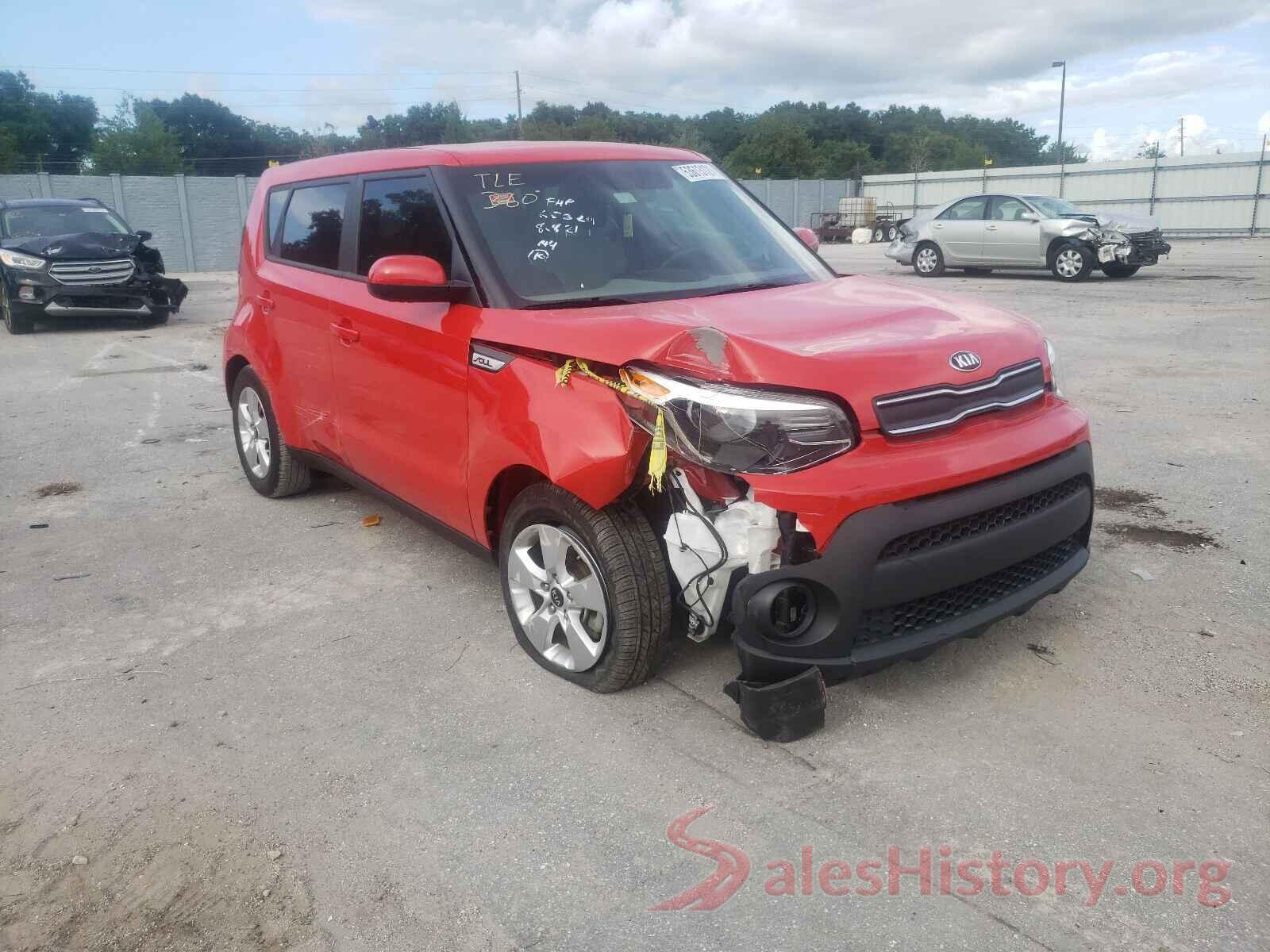 KNDJN2A22K7687607 2019 KIA SOUL