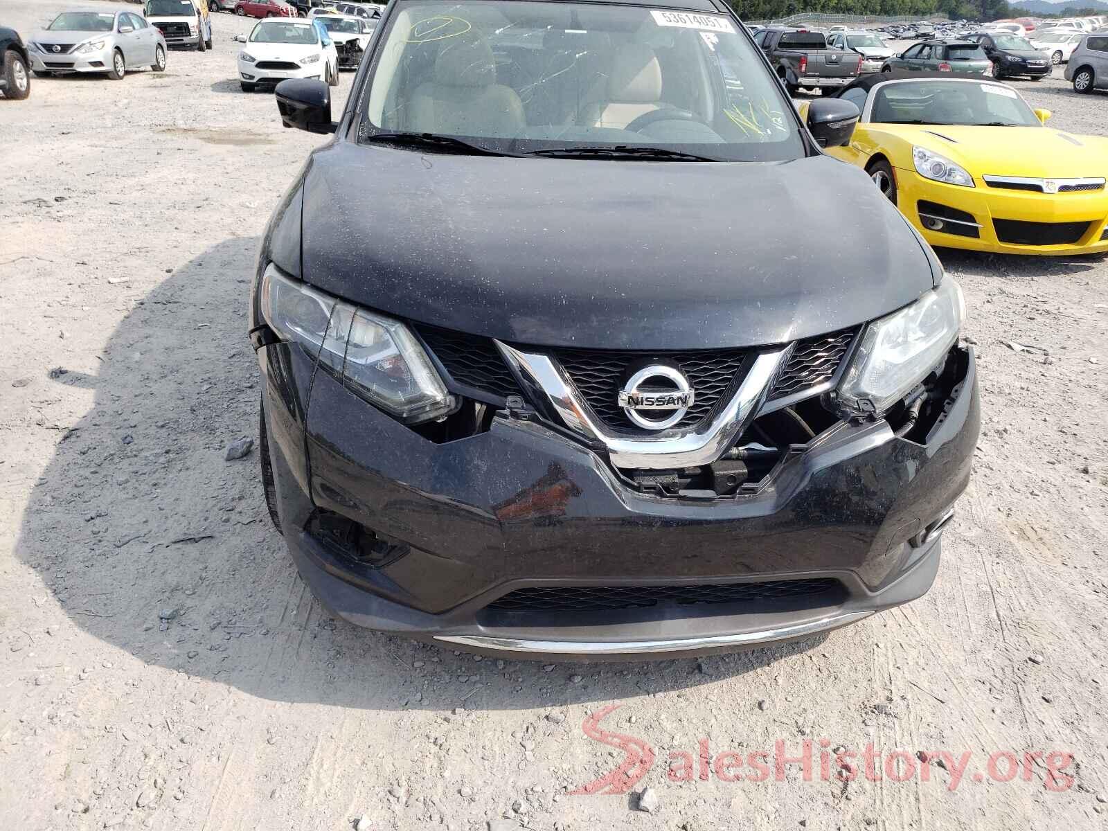 5N1AT2MT3GC730470 2016 NISSAN ROGUE