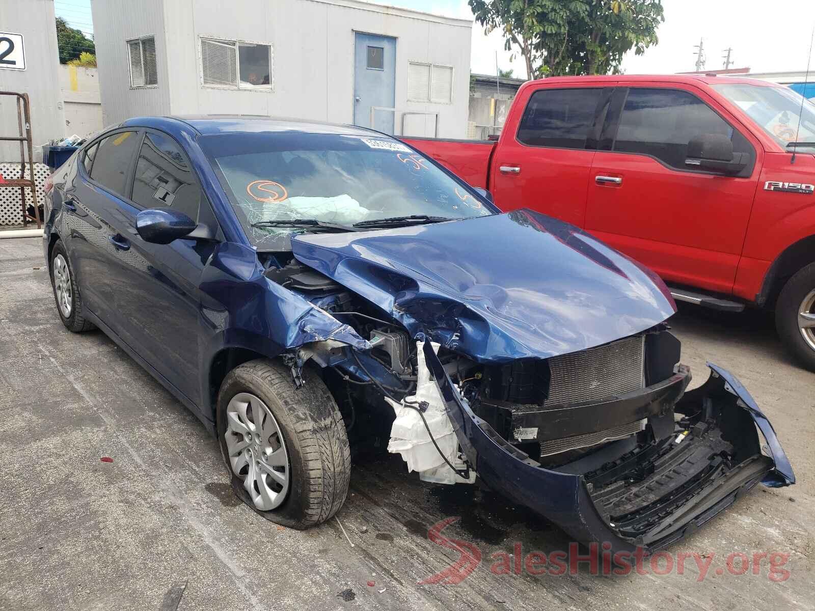 5NPD74LF9JH341020 2018 HYUNDAI ELANTRA