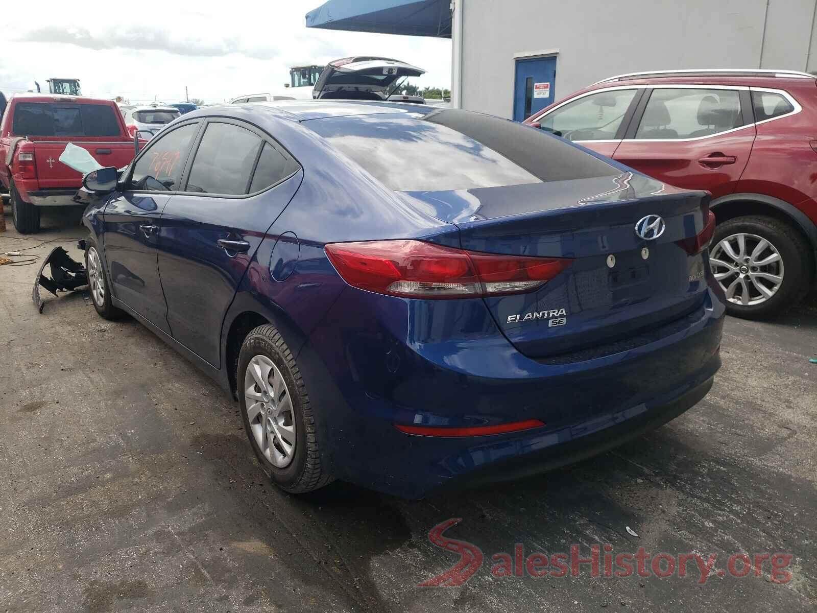 5NPD74LF9JH341020 2018 HYUNDAI ELANTRA