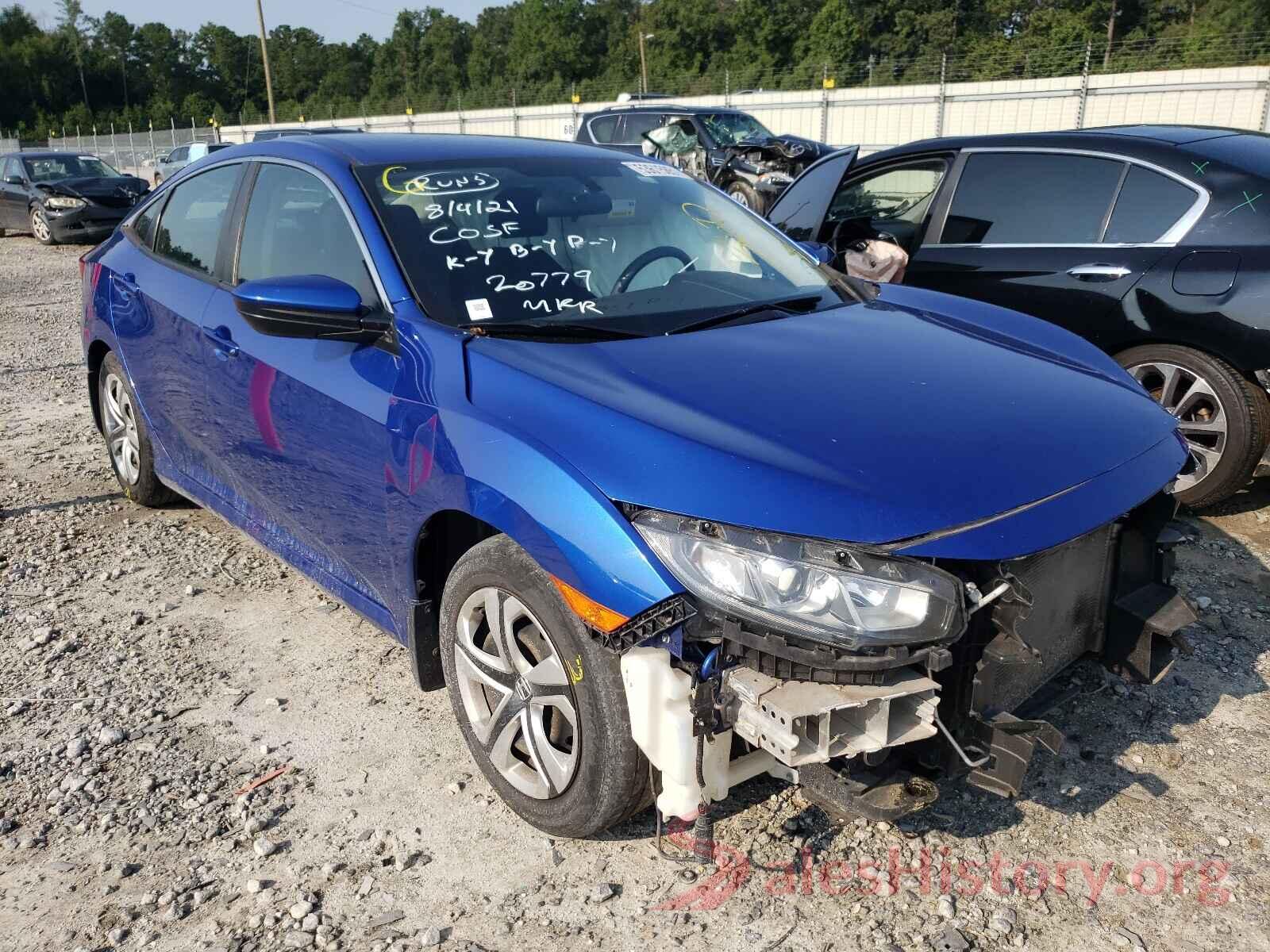 19XFC2F55GE215150 2016 HONDA CIVIC