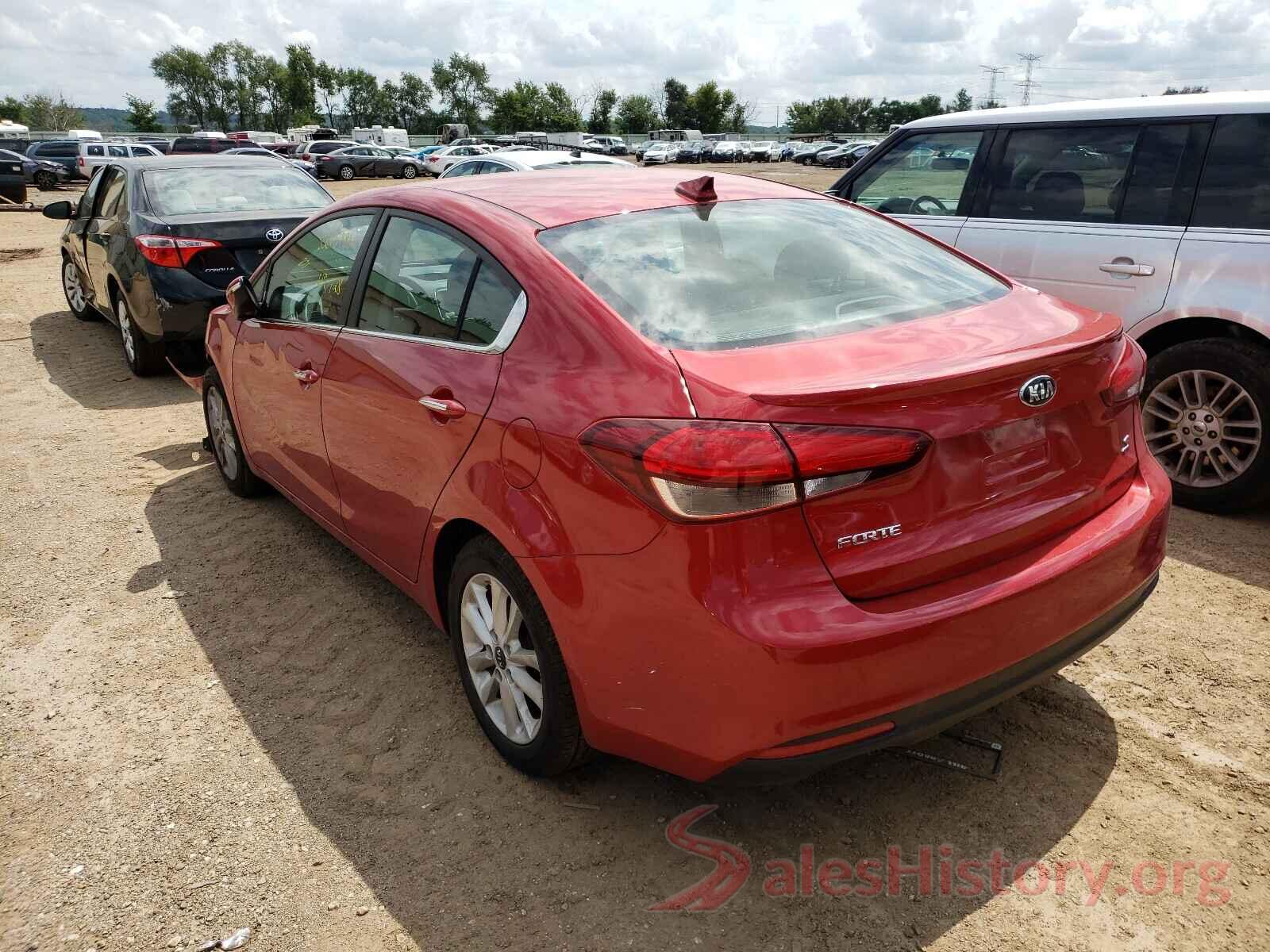 3KPFL4A73HE103744 2017 KIA FORTE