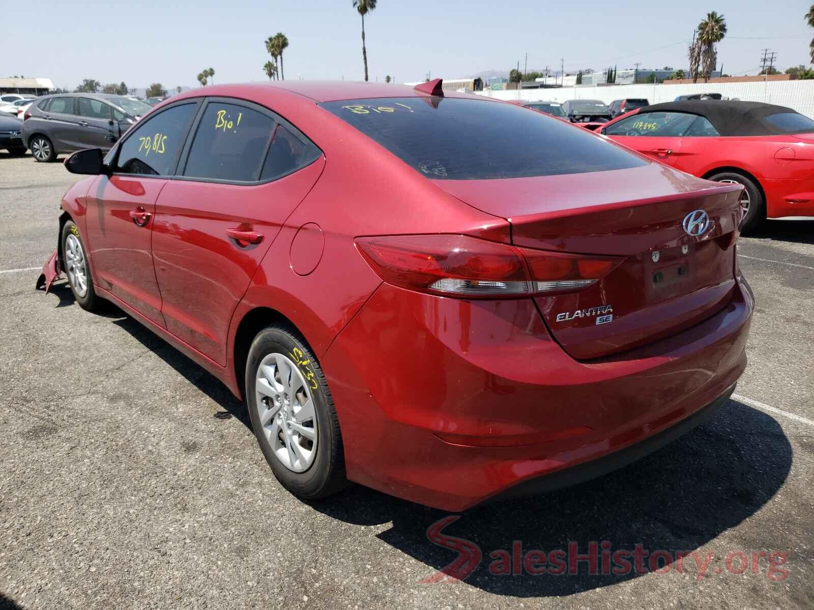 KMHD74LF3HU084495 2017 HYUNDAI ELANTRA