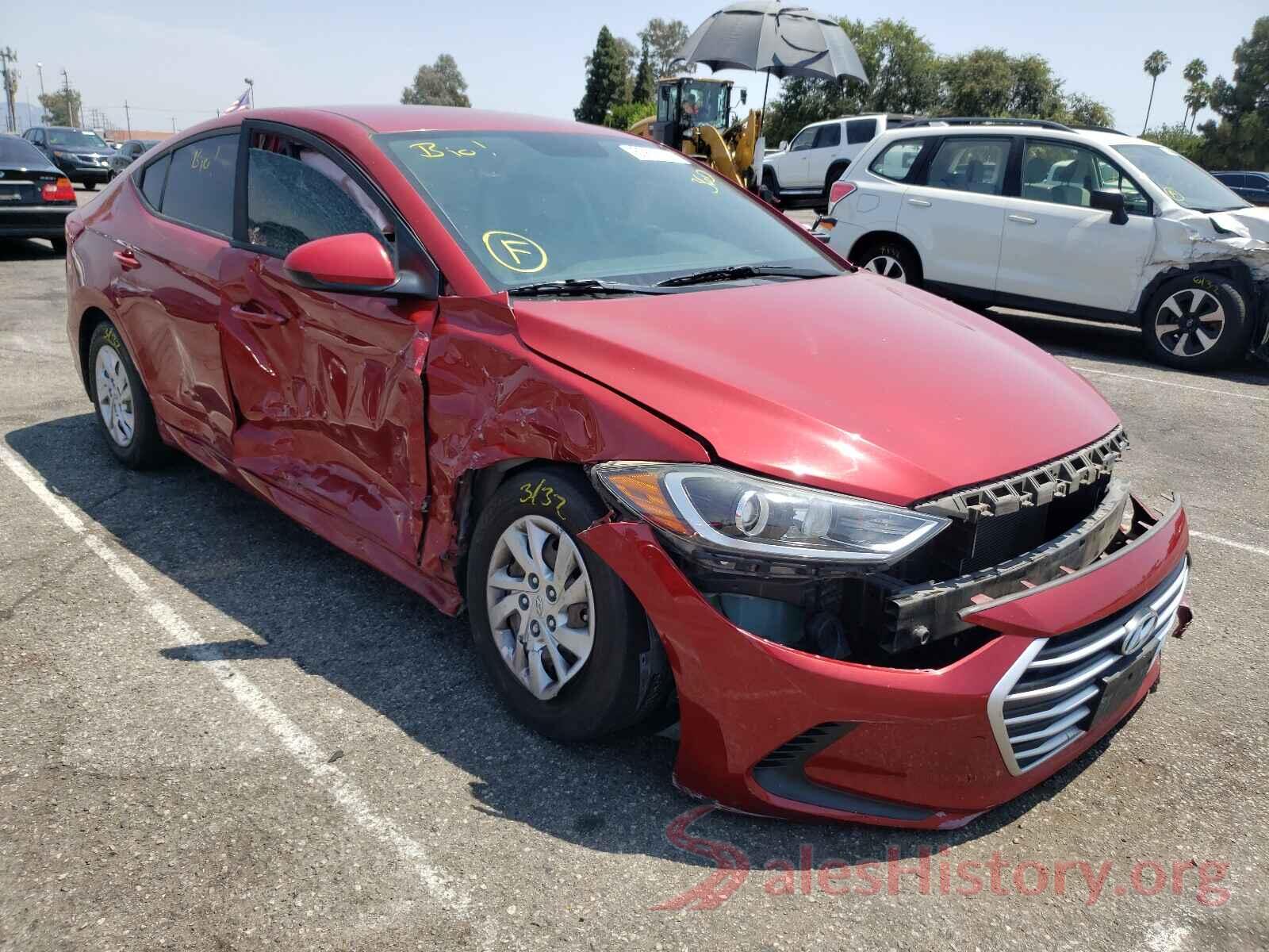 KMHD74LF3HU084495 2017 HYUNDAI ELANTRA