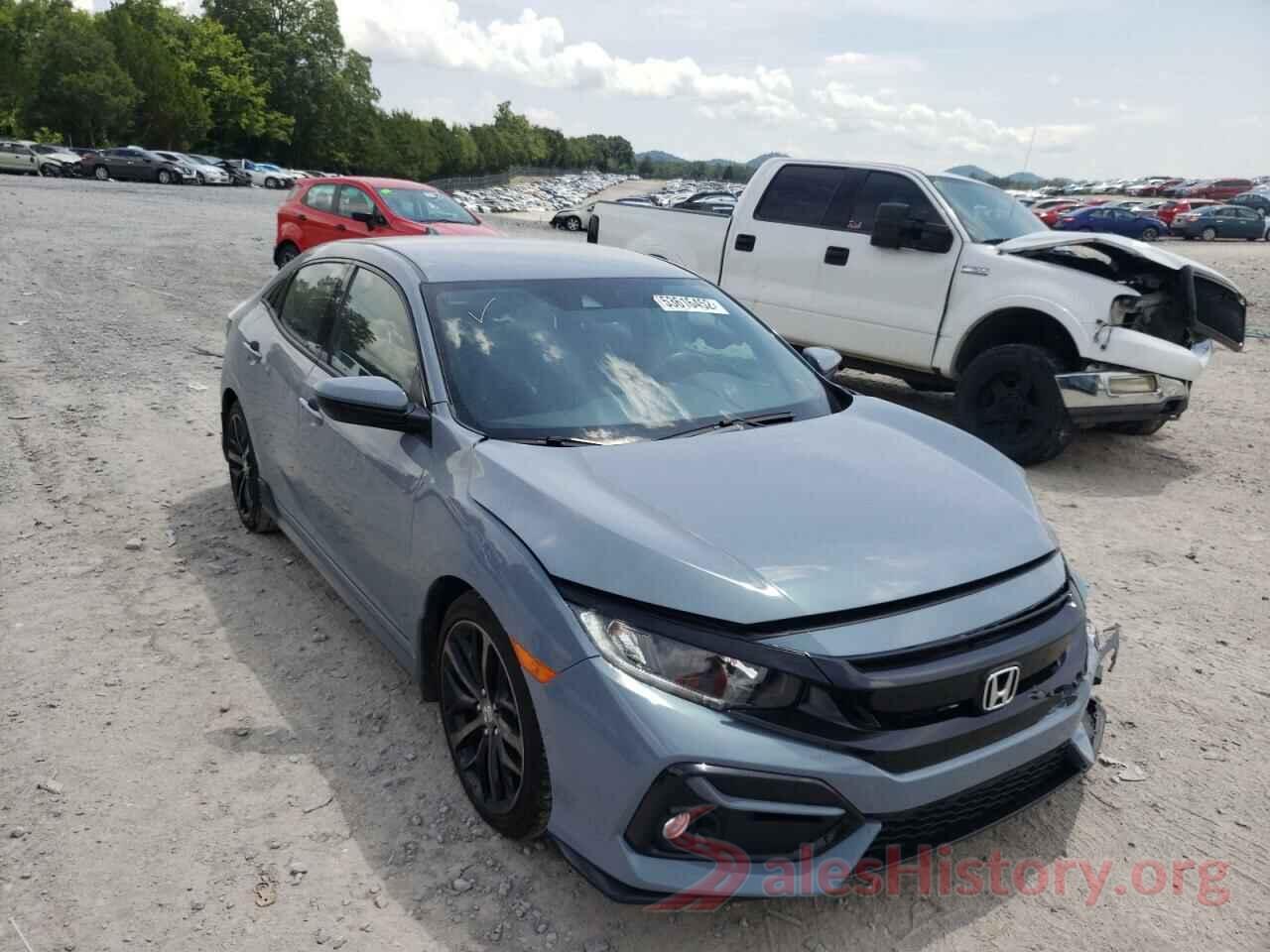 SHHFK7H4XMU223334 2021 HONDA CIVIC