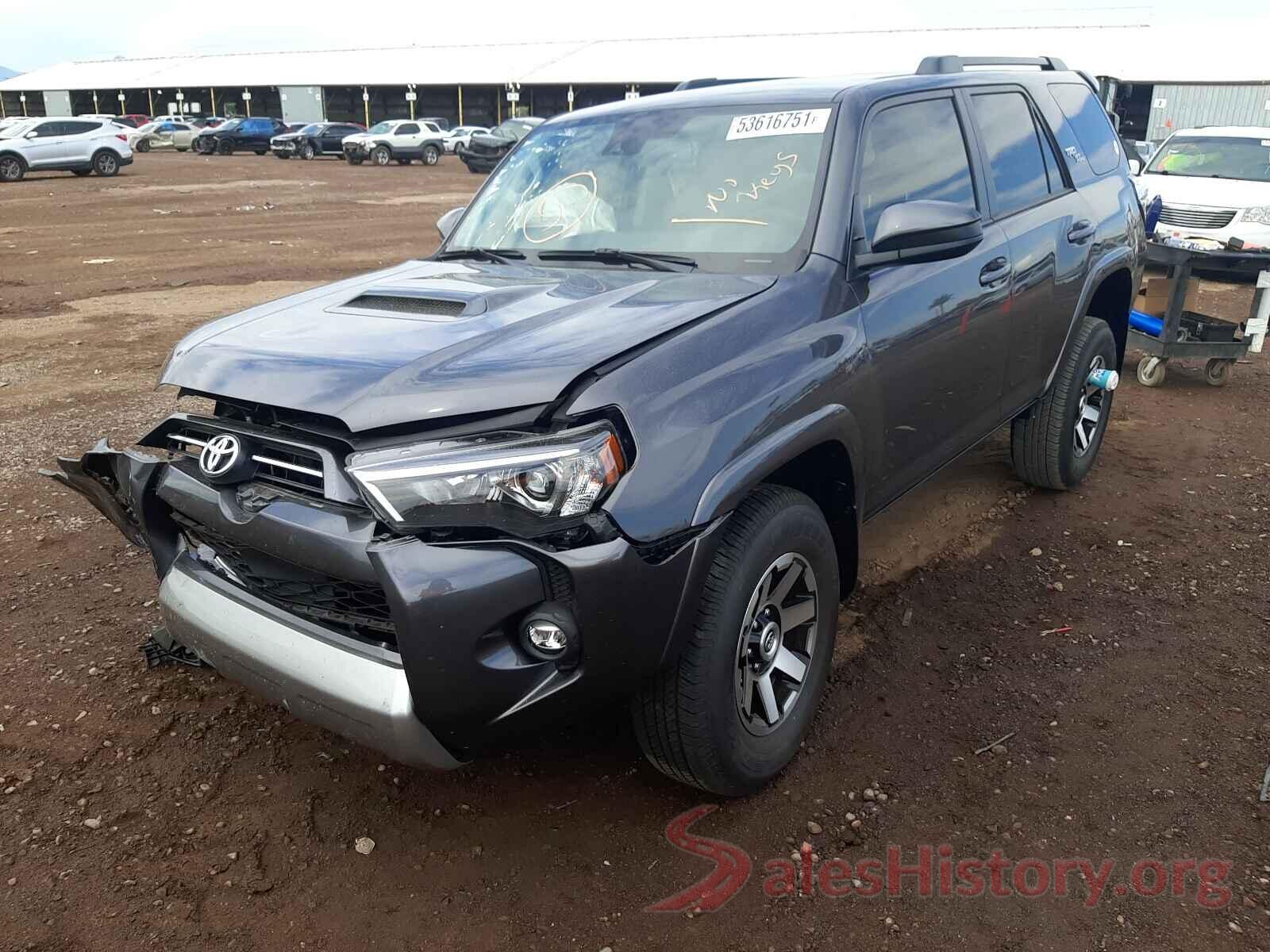 JTEPU5JR3M5925292 2021 TOYOTA 4RUNNER