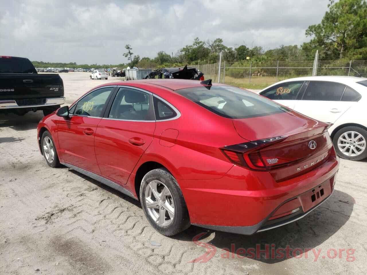 5NPEG4JA0LH016917 2020 HYUNDAI SONATA