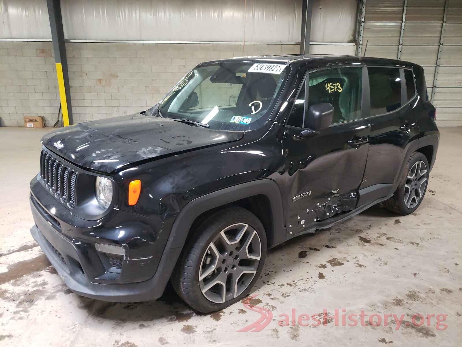 ZACNJCAB3MPM39839 2021 JEEP RENEGADE