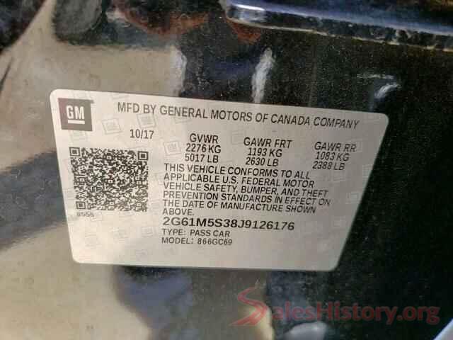 2G61M5S38J9126176 2018 CADILLAC XTS