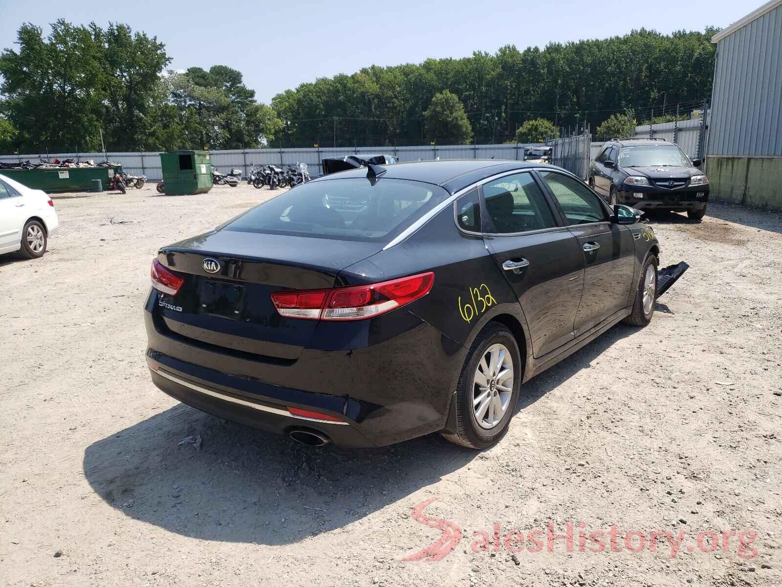 5XXGT4L3XGG116799 2016 KIA OPTIMA