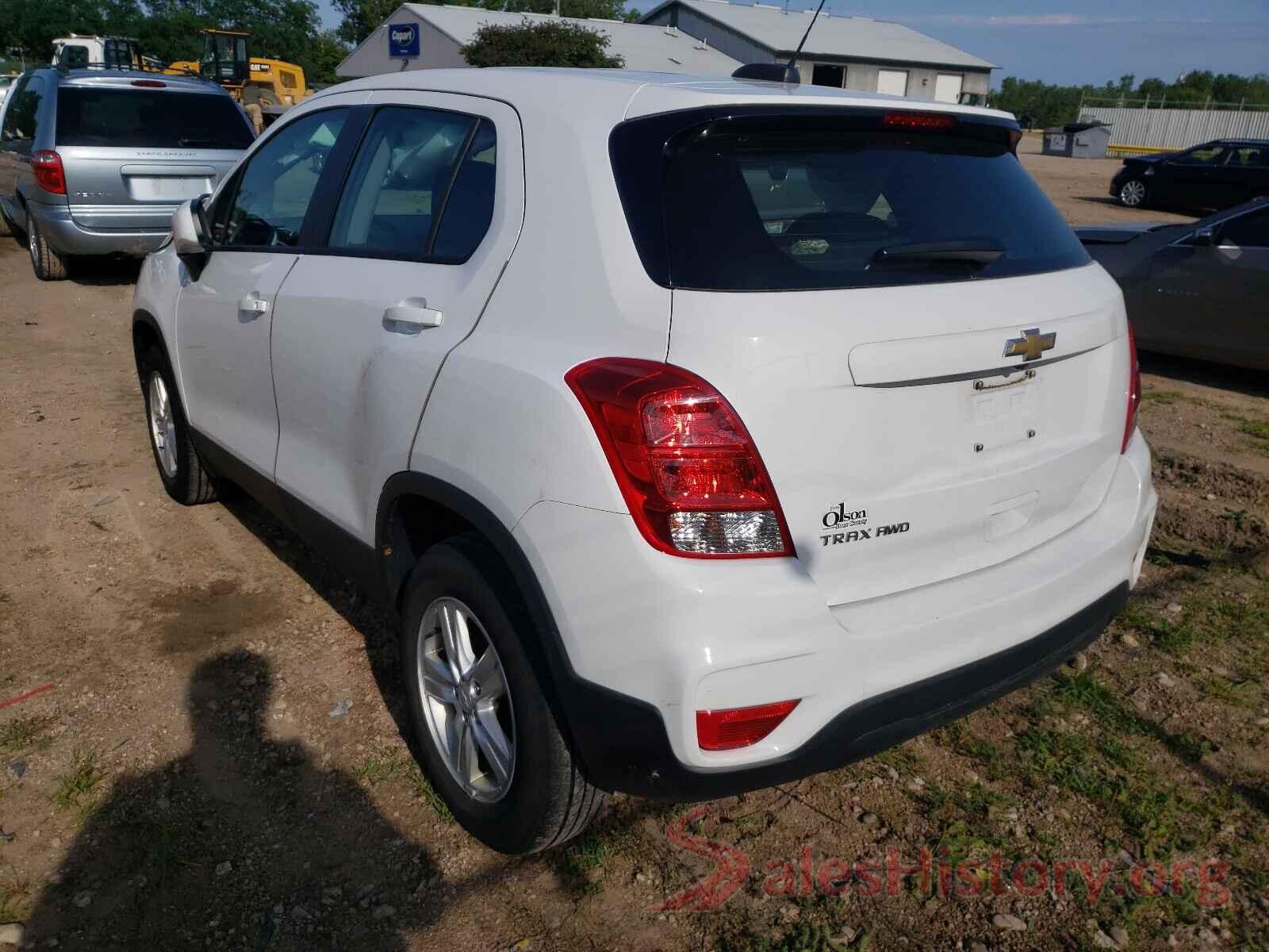 KL7CJNSB7HB172061 2017 CHEVROLET TRAX