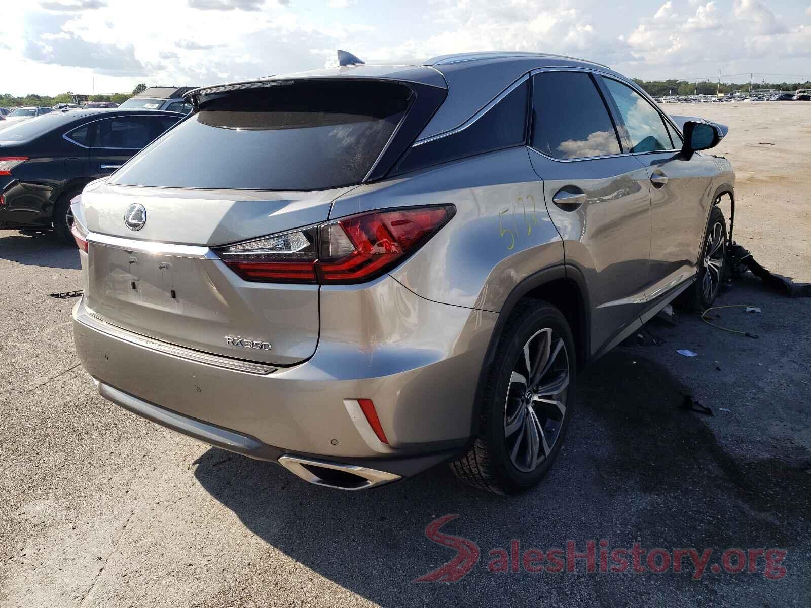 2T2ZZMCA1KC123111 2019 LEXUS RX350