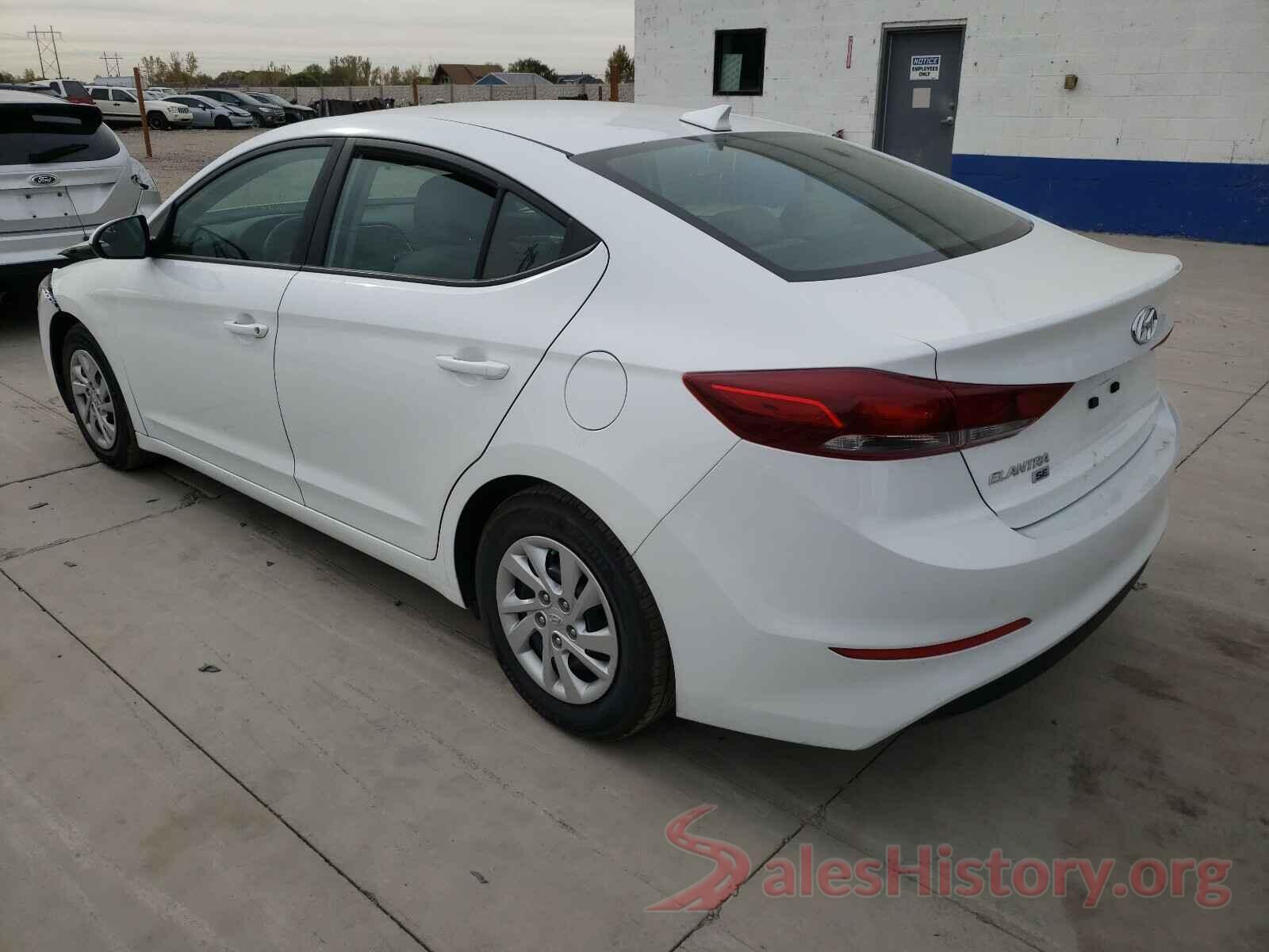 5NPD74LF6HH202330 2017 HYUNDAI ELANTRA