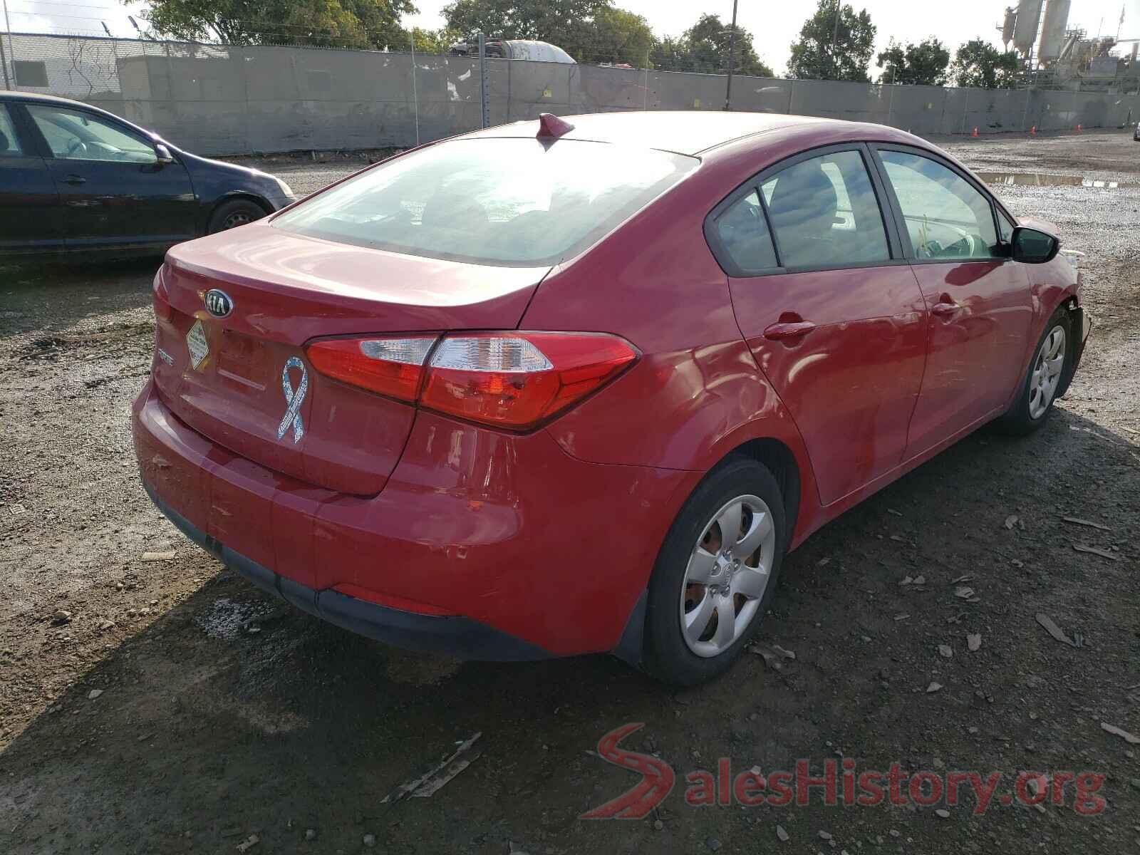 KNAFX4A65G5536713 2016 KIA FORTE