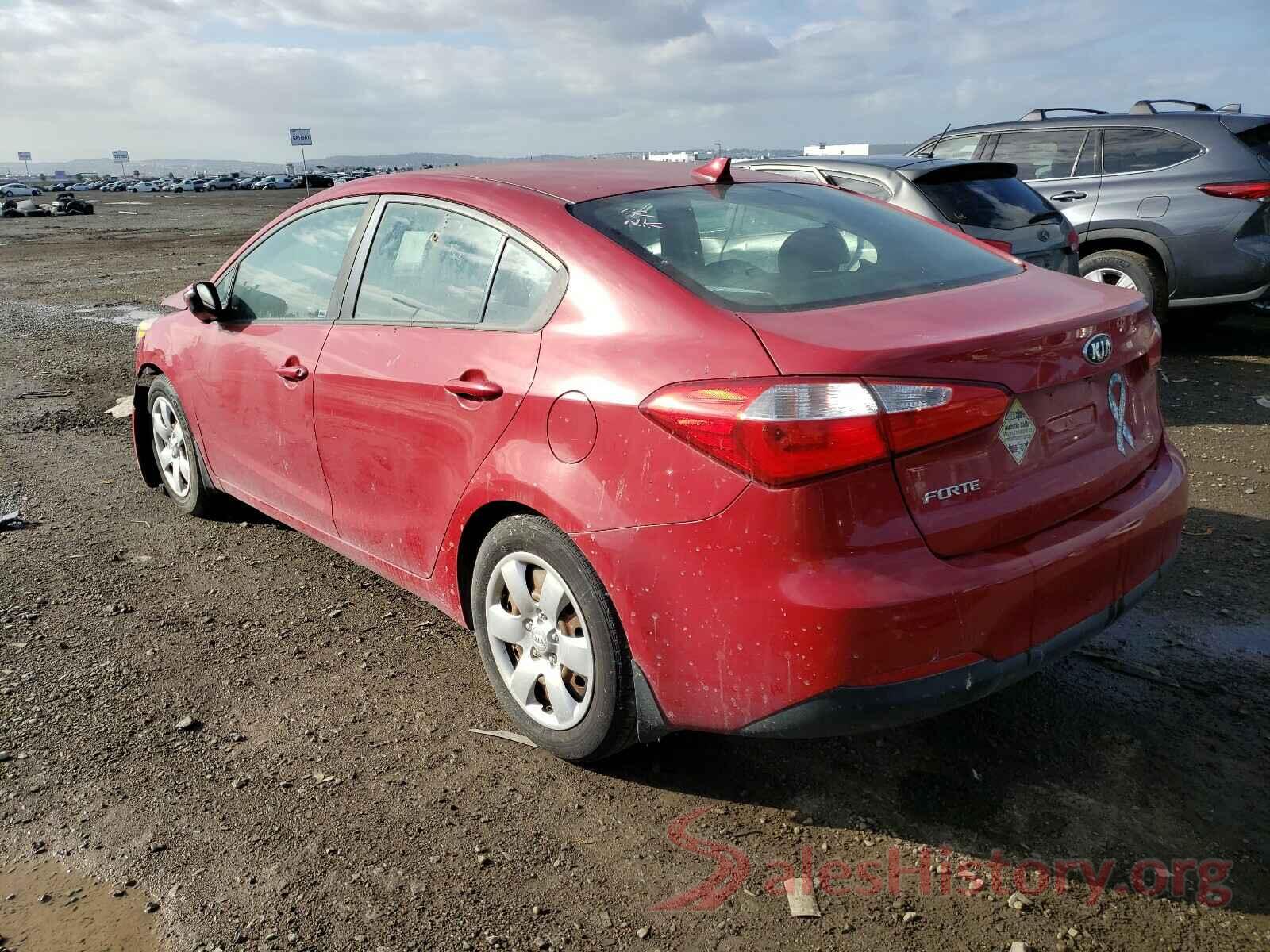 KNAFX4A65G5536713 2016 KIA FORTE